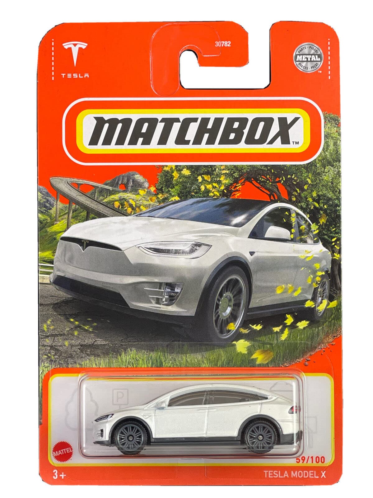 Matchbox Tesla Model X 59/100 (White)