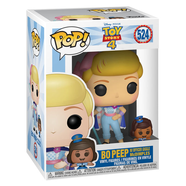 Funko Pop! Vinyl: Disney: Toy Story: Bo Peep With Officer Giggles McDimples Collectible Figure - Bo-Peep - Disney Pixar: Toy Story - Collectable Vinyl Figure - Gift Idea - Official Merchandise