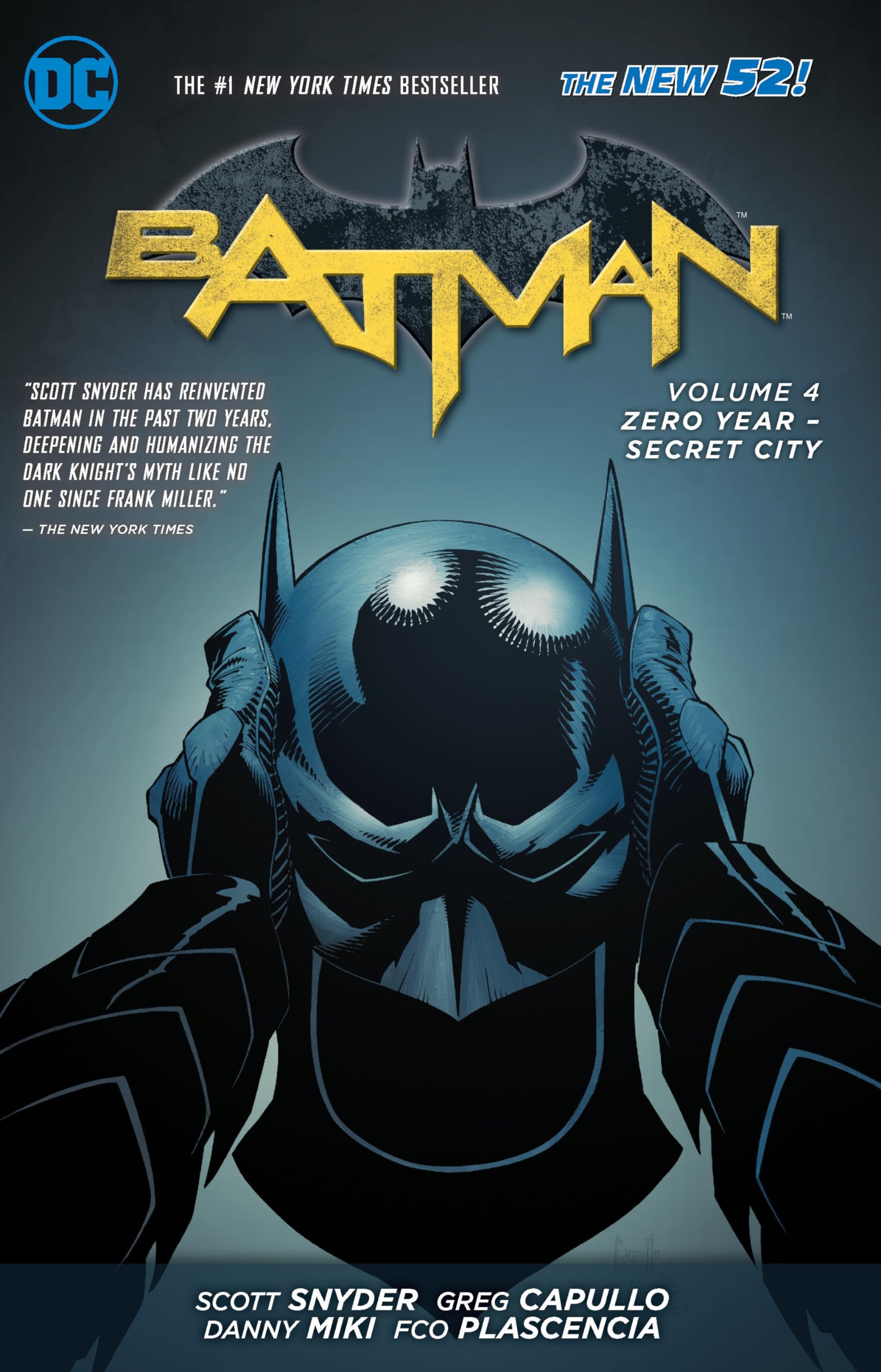 Batman Vol. 4: Zero Year-Secret City (The New 52)