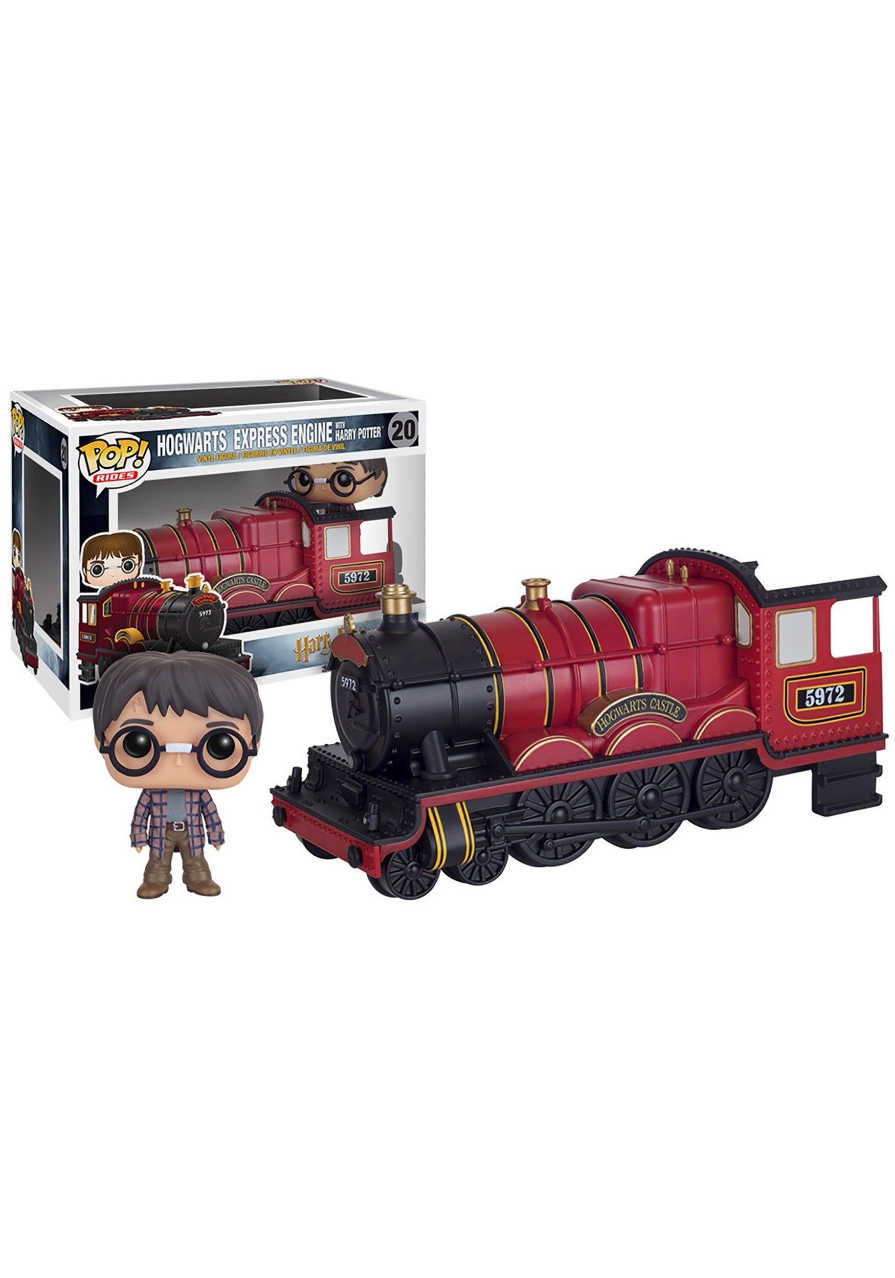 Harry Potter 5972 "POP! Rides Hogwarts Express Engine and Harry" Figure