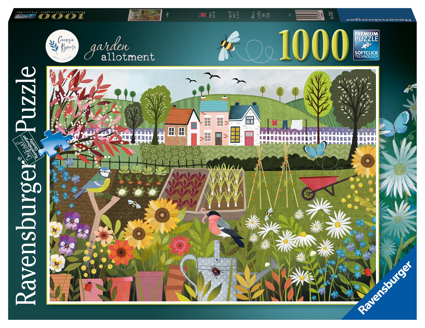 Ravensburger Garden Allotment 1000 Piece Jigsaw Puzzles for Adults and Kids Age 12 Years Up