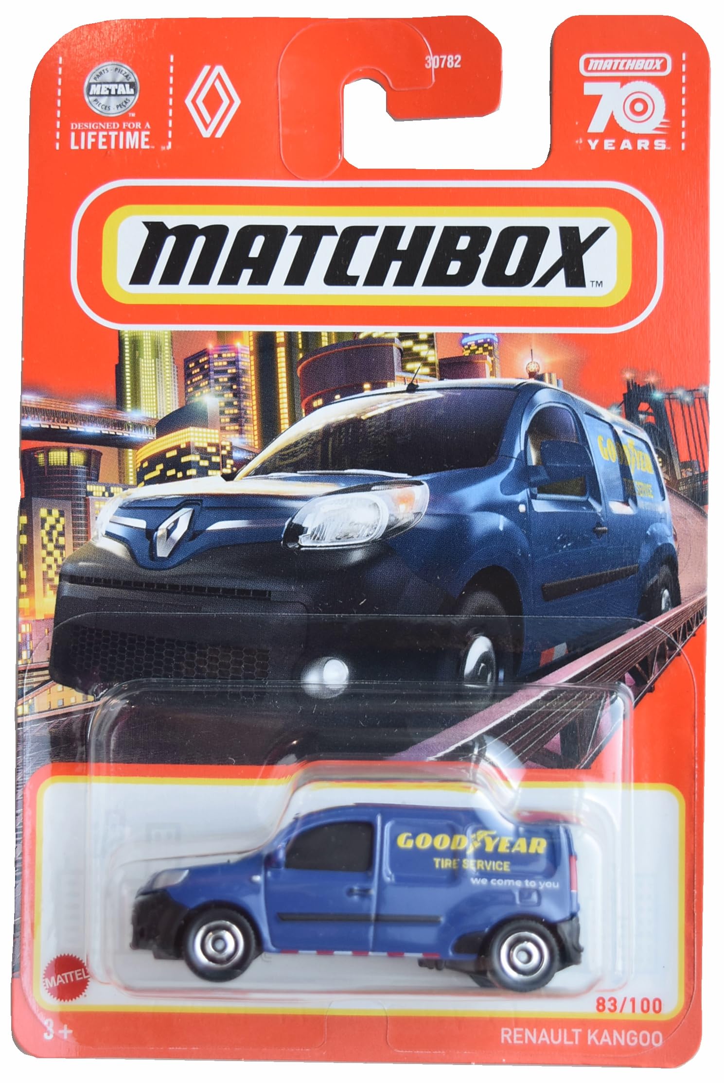 Matchbox Renault Kangoo, Blue 83/100