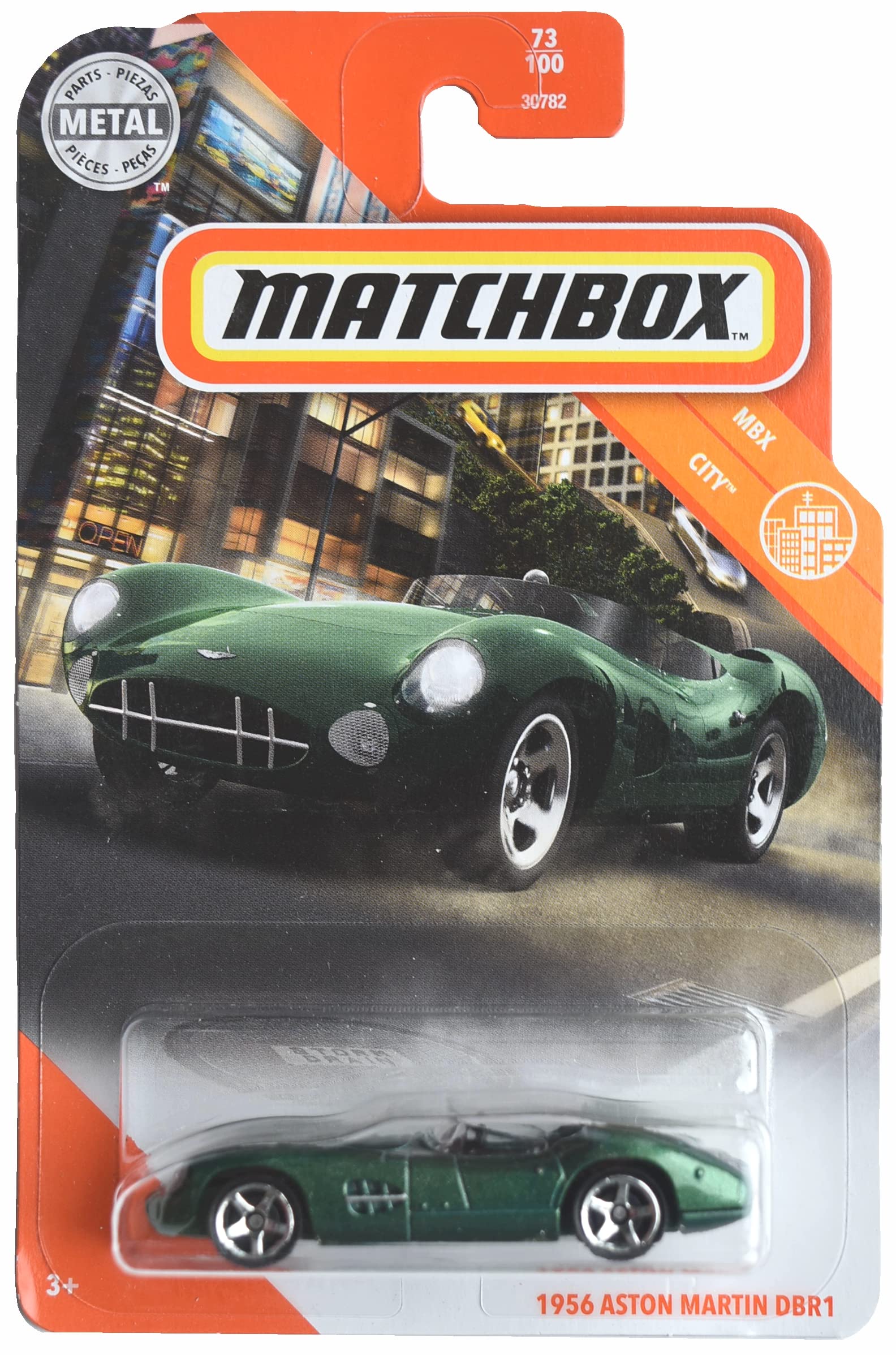 Matchbox 1956 Aston Martin DBR1, City 73/100 [Green]