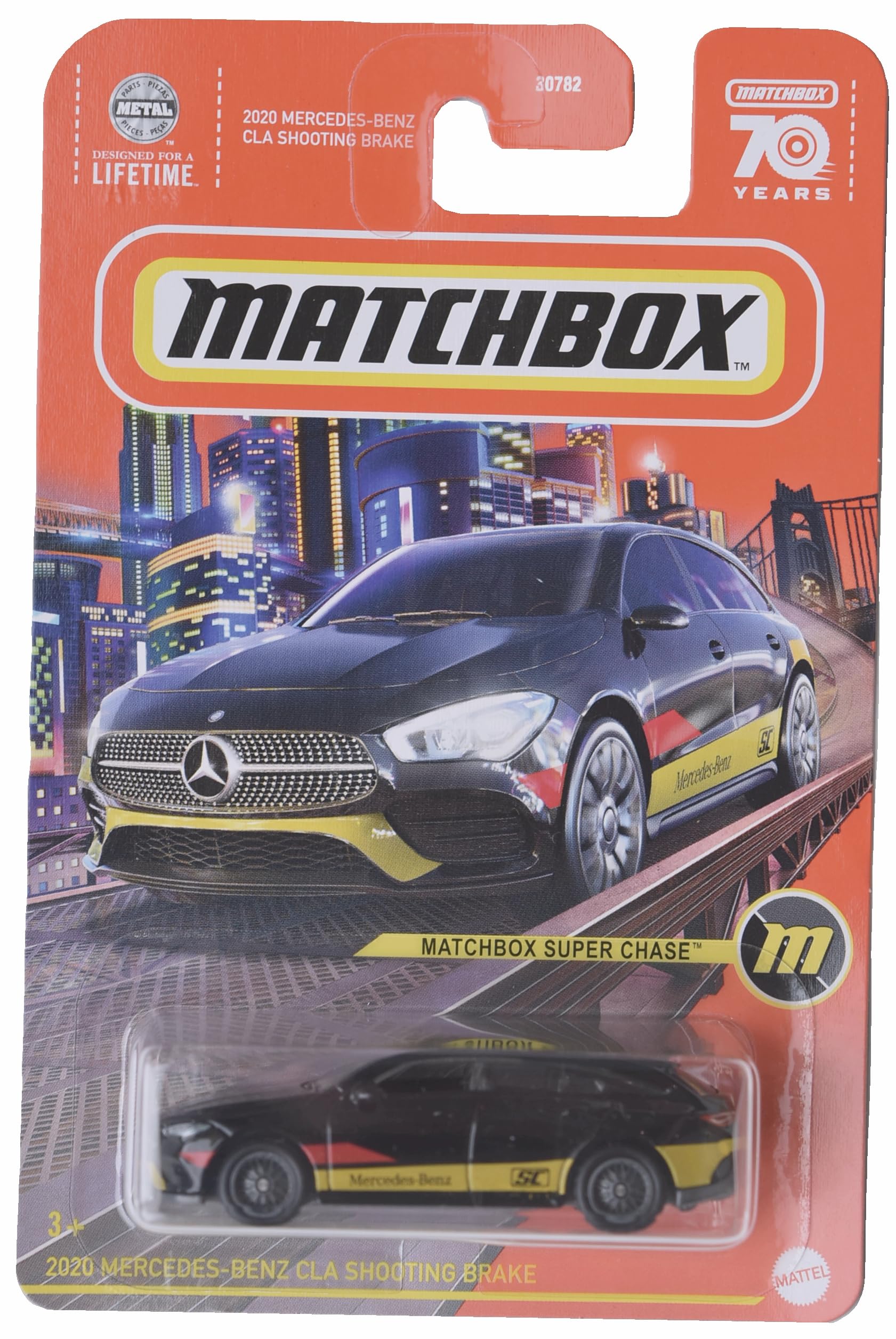 Matchbox Super Chase 2020 Mercedes Benz CLA Shooting Brake