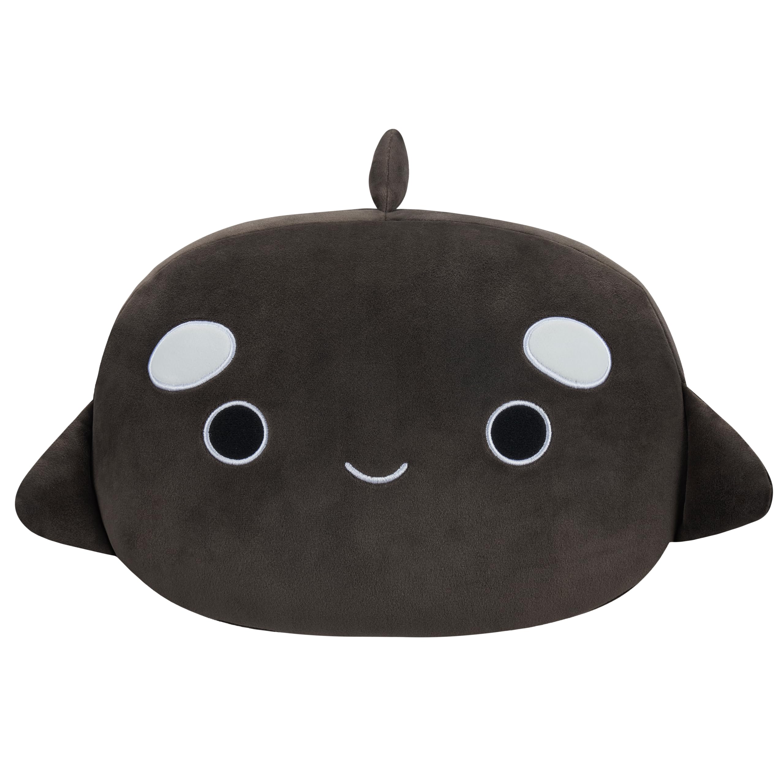 Squishmallows SQCR04184 Kai-Black Orca Stackables 12-Inch Medium-Sized Ultrasoft Official Kelly Toy Plush