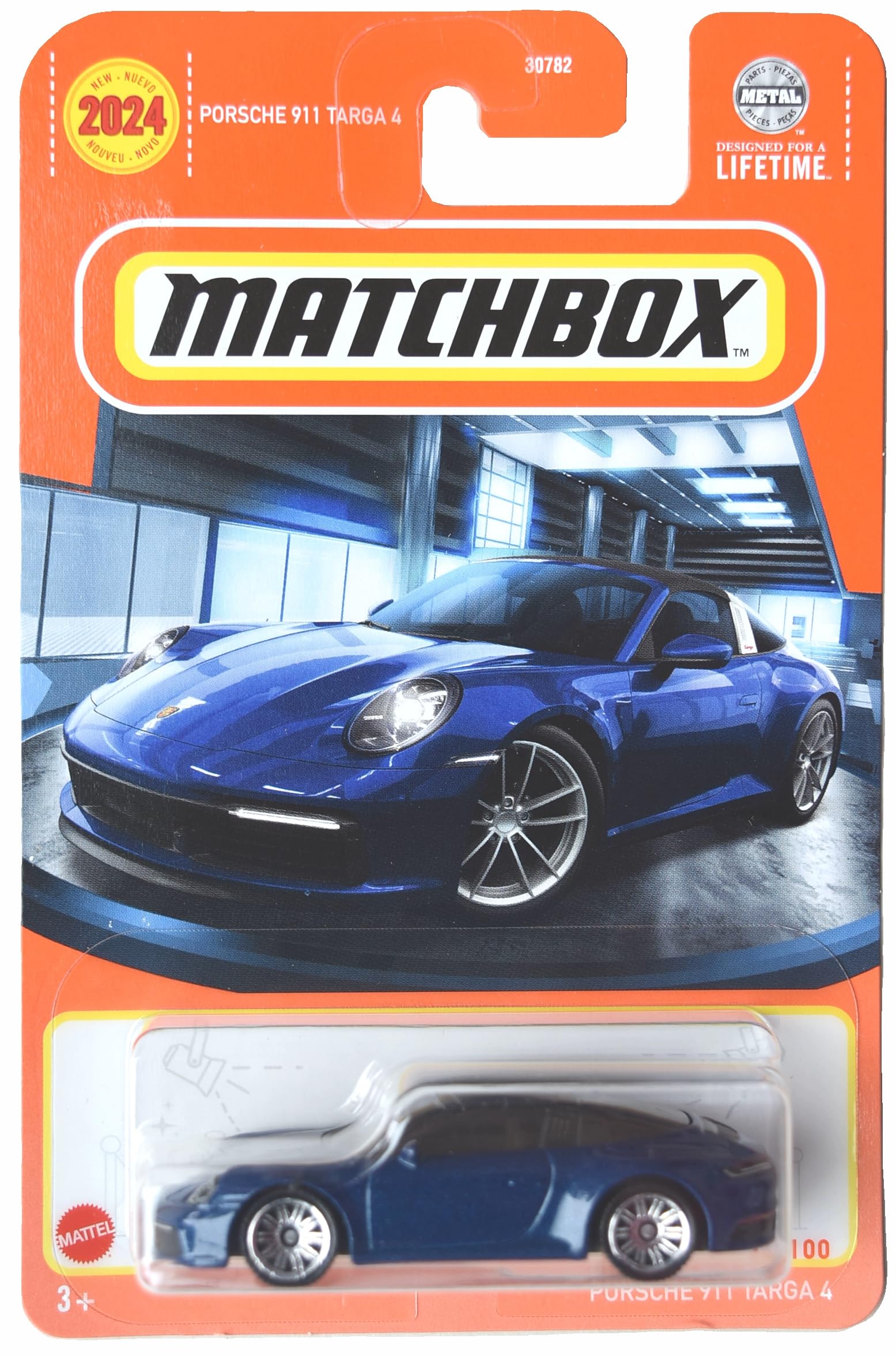 Matchbox Porsche 911 Targa 4, Blue 60/100