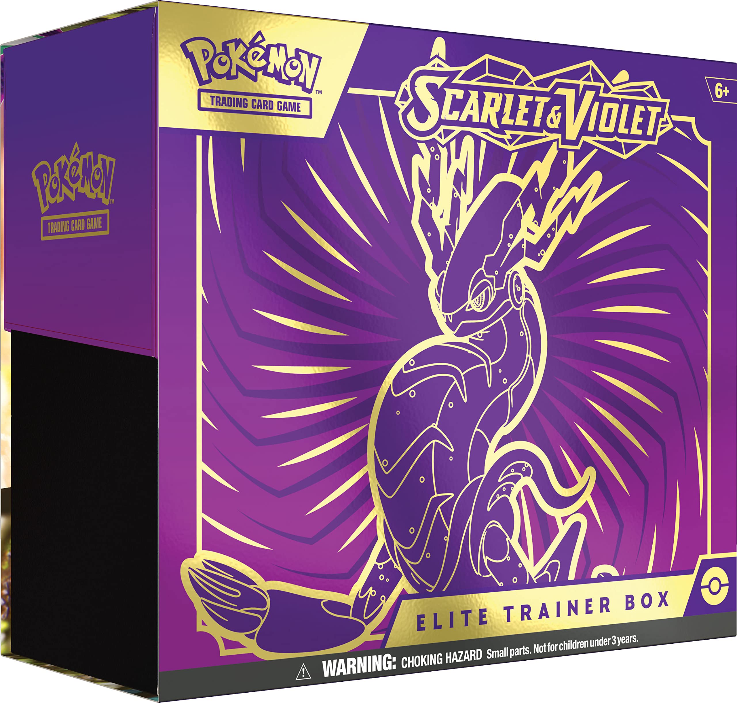 Pokémon TCG: Scarlet and Violet Elite Trainer Box - Miraidon (1 Full Art Promo Card, 9 Boosters and Premium Accessories)