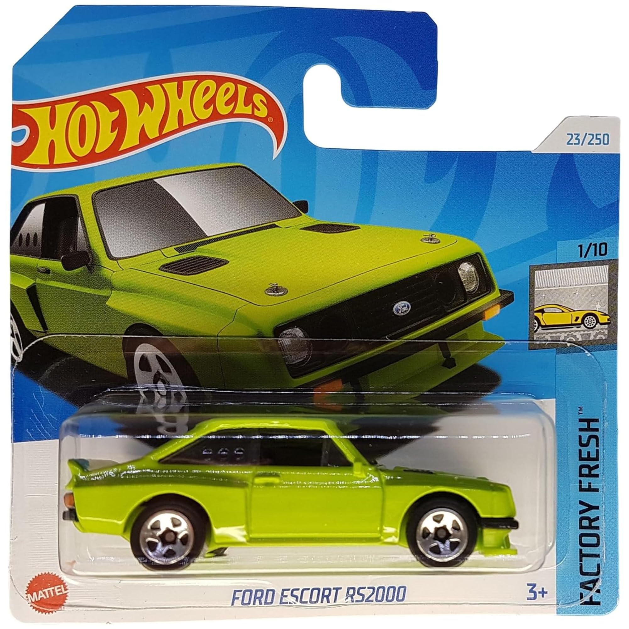 Hot Wheels: Factory Fresh 1/10 - Ford Escort RS2000 Diecast Model Car