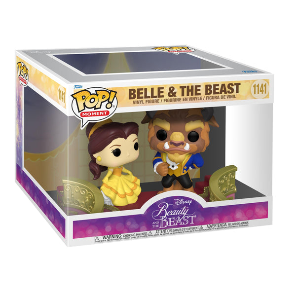 Funko POP! Moment: Disney - Beauty and the Beast - Formal Belle & Beast - Beauty and the Beast - Collectable Vinyl Figure - Gift Idea - Official Merchandise - Toys for Kids & Adults - Movies Fans