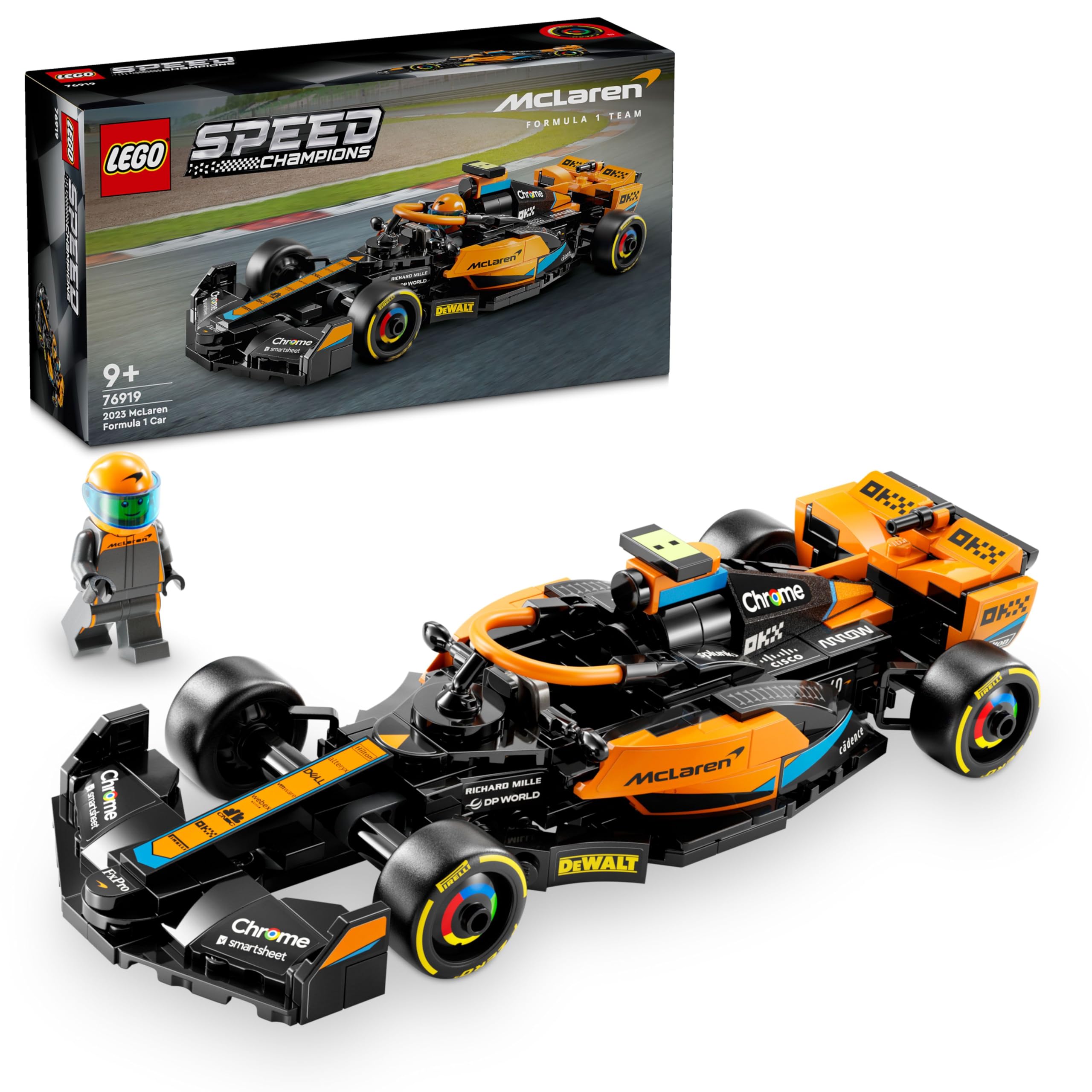 Lego Speed Champions McLaren Formula 1 Racing Car 2023 Set 76919