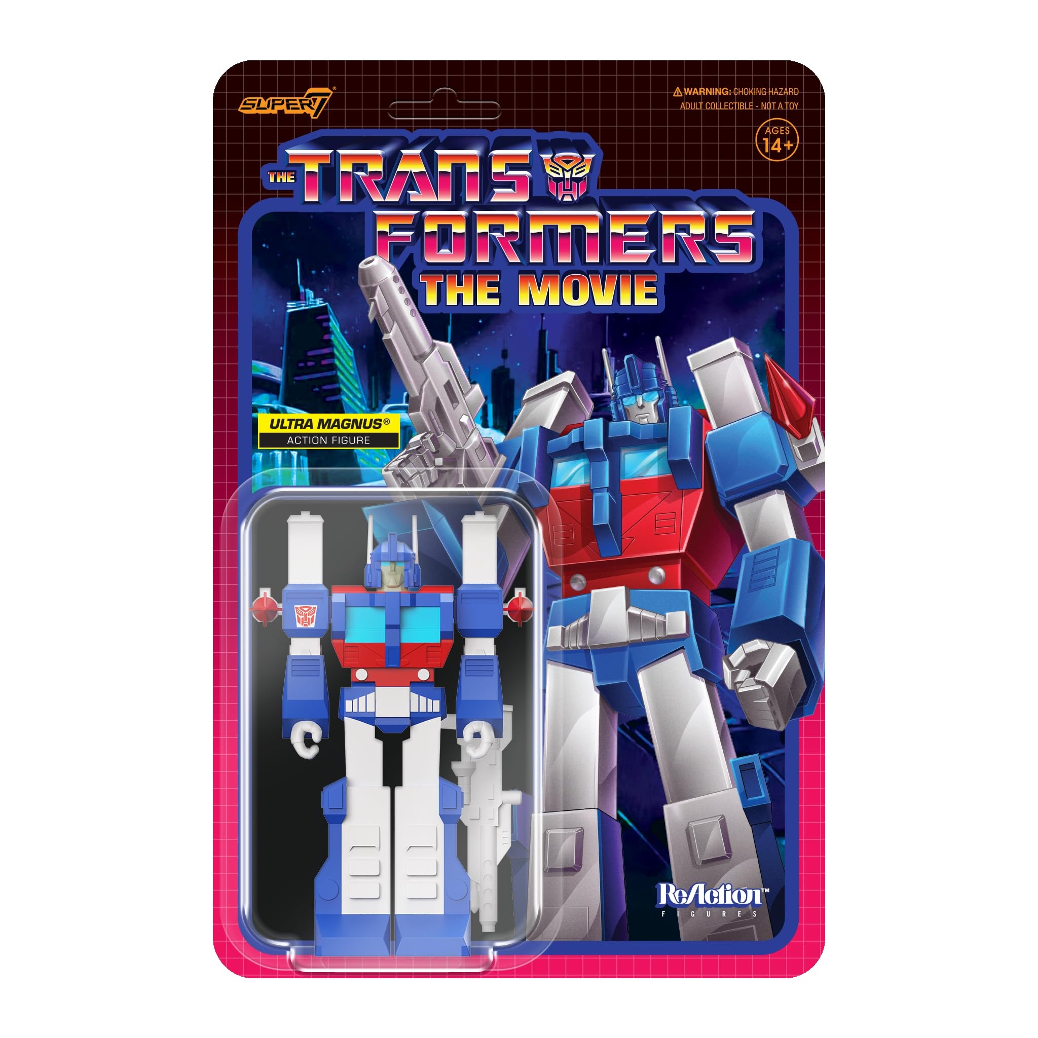 SUPER7 - Transformers ReAction Figures Wave 6 Ultra Magnus (G1)