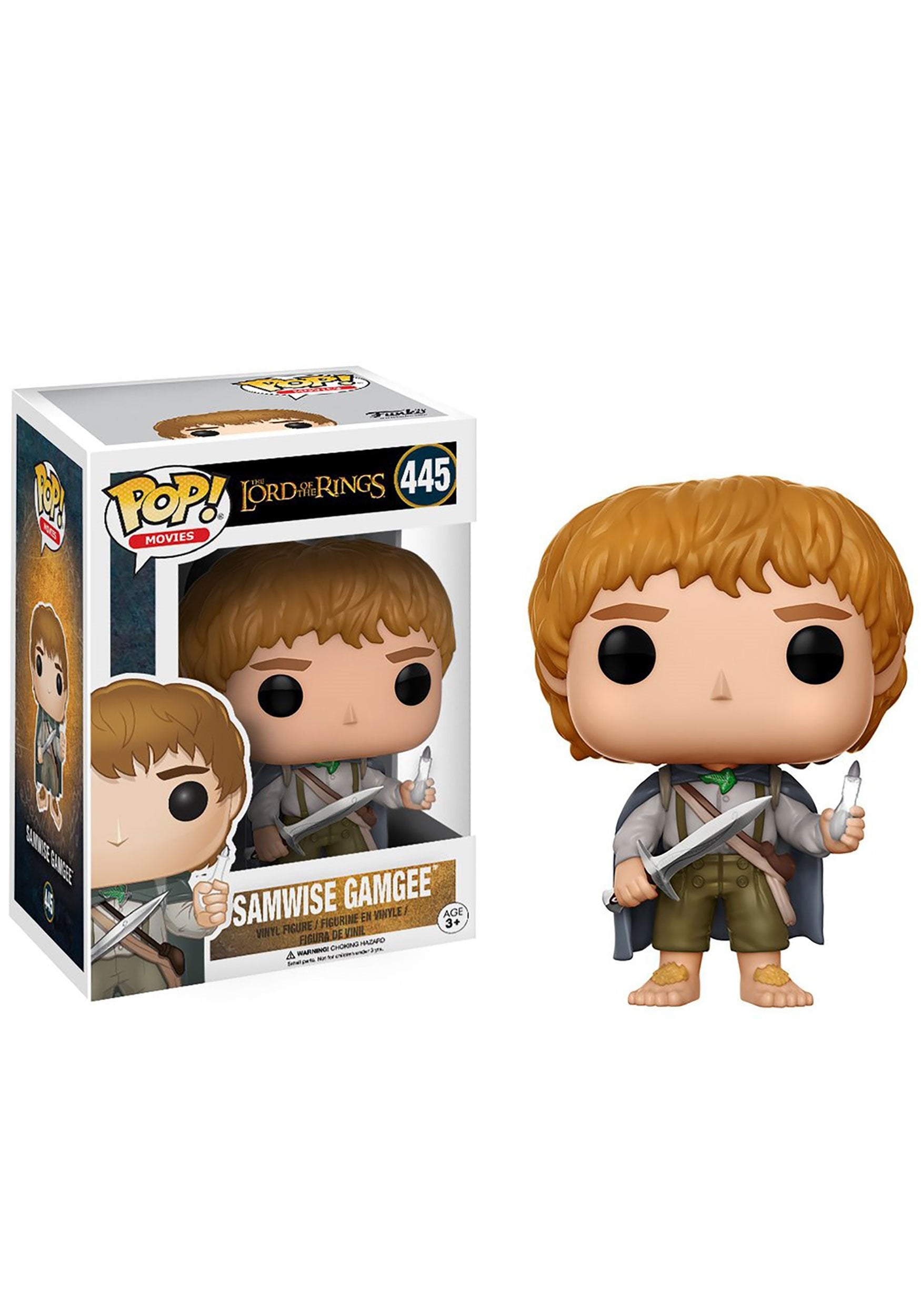 Funko POP! Movies - Lord Of the Rings - Hobbit - Samwise Gamgee - Lord Of the Rings - Collectable Vinyl Figure - Gift Idea - Official Merchandise - Toys for Kids & Adults - Movies Fans