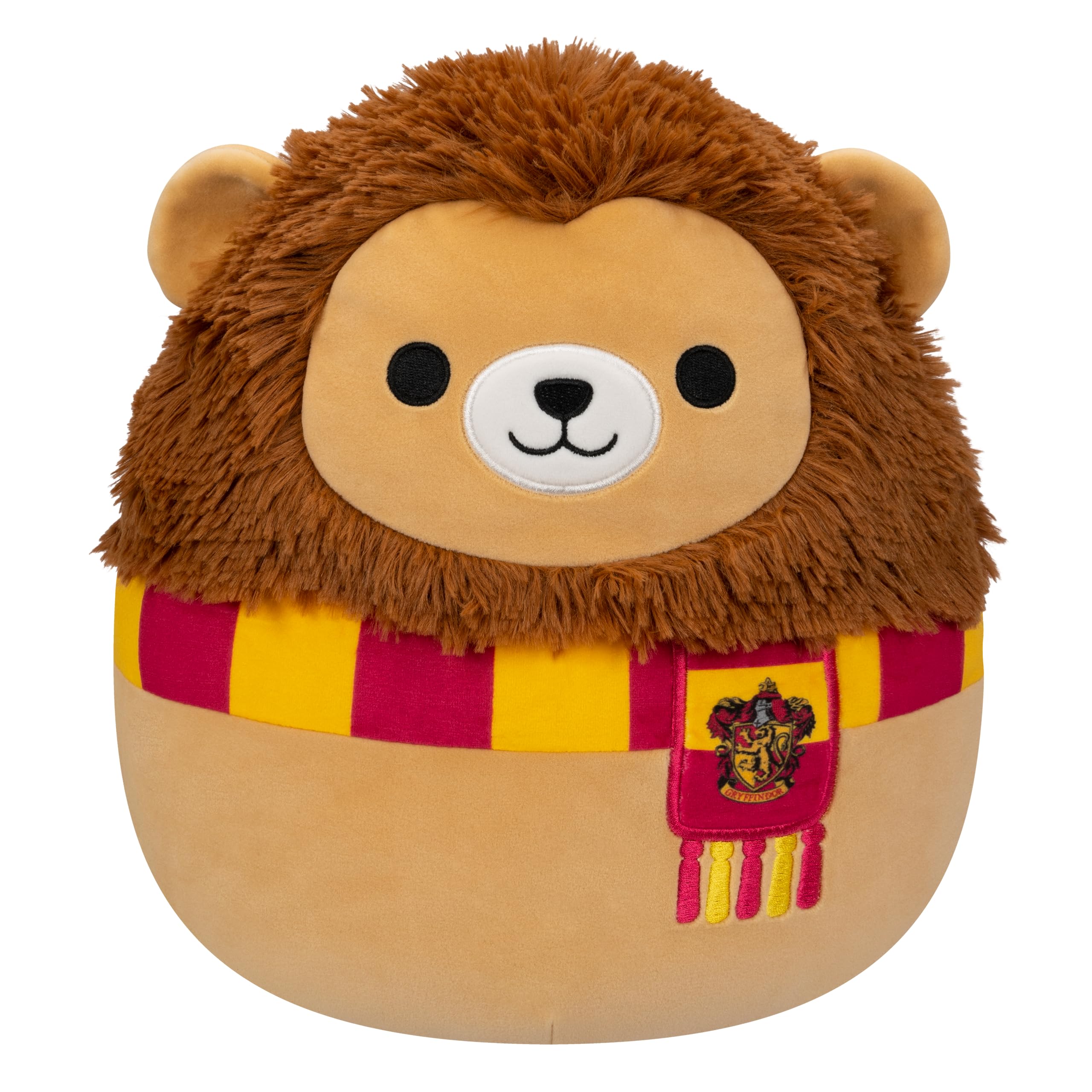 Squishmallows SQWB00017 Harry Potter 10-Inch Gryffindor Lion Medium-Sized Ultrasoft Official Jazwares Plush, Brown