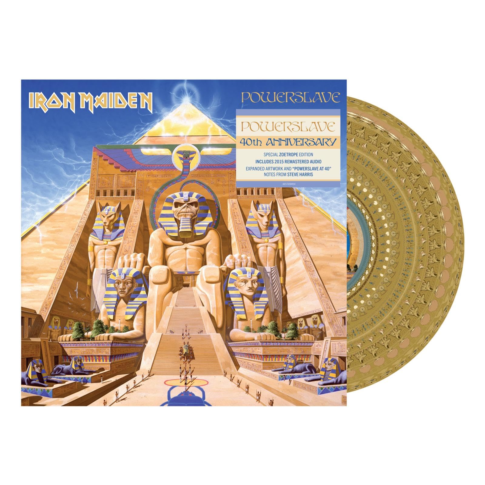 Powerslave (40th Anniversary Limited Edition Zoetrope Vinyl) [VINYL]