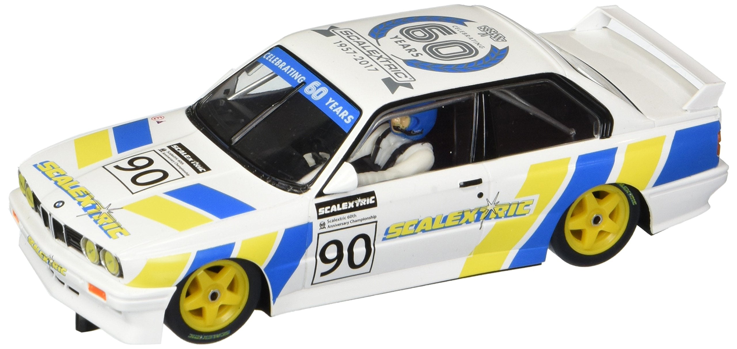 Scalextric C3829A 60th Anniversary Collection - 1990s, BMW E30 M3 Limited Edition