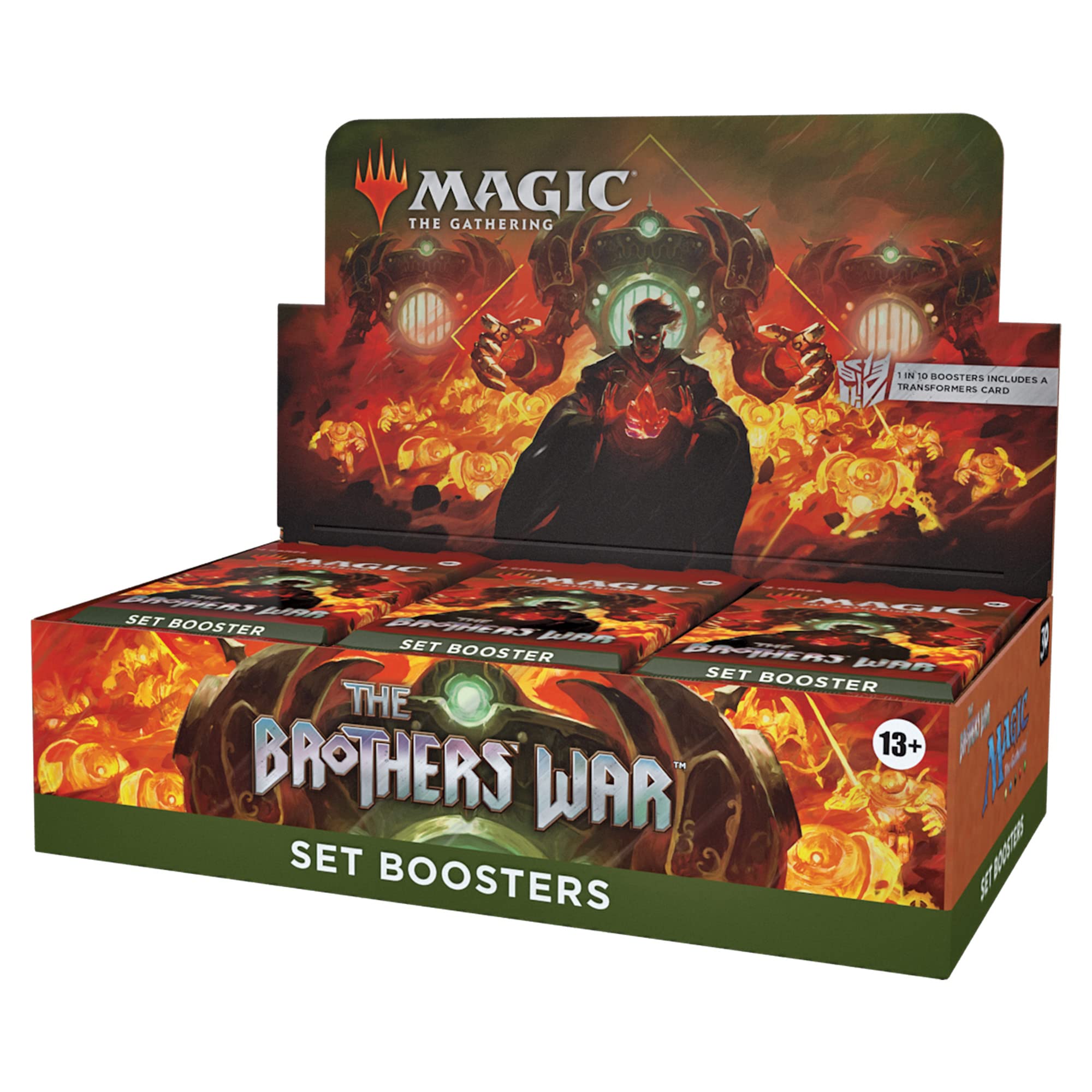 Magic: The Gathering The Brothers’ War Set Booster Box, 30 Packs