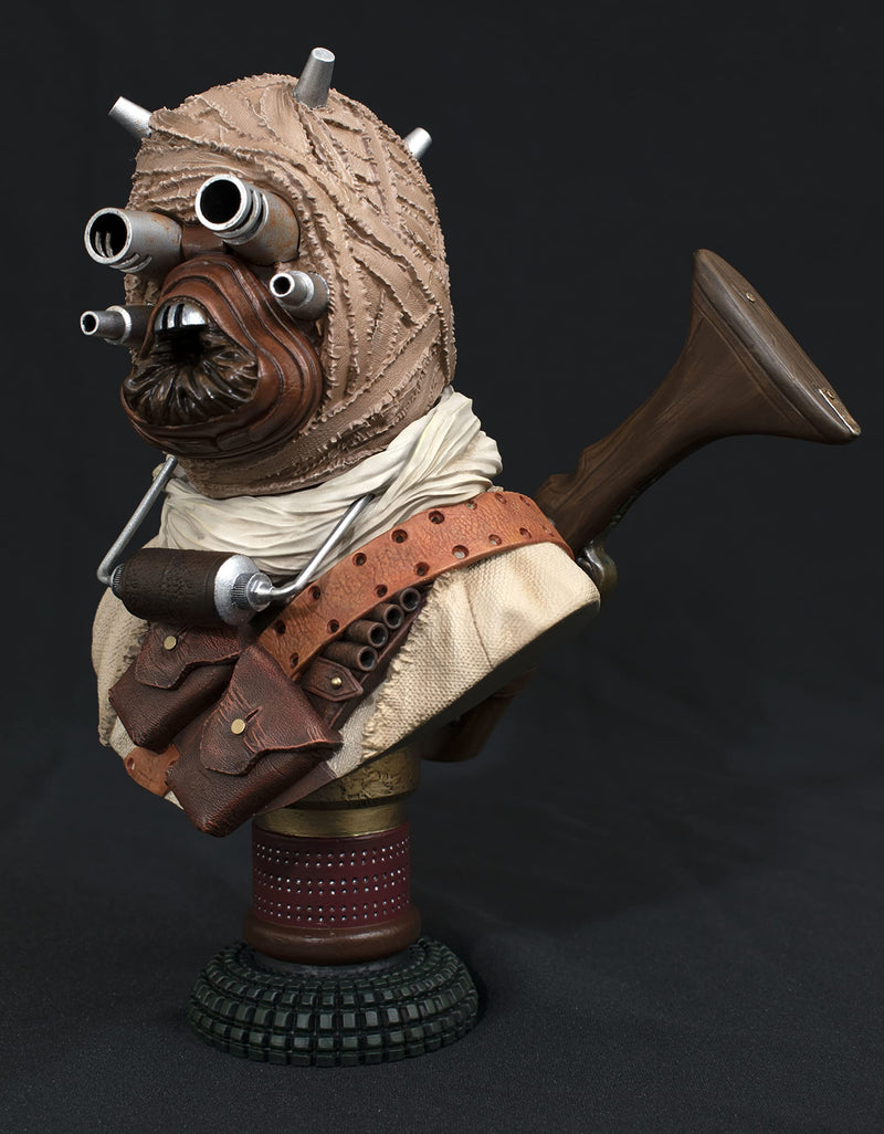 Star Wars Gentle Giant A New Hope: Tusken Raider Legends in 3-Dimensions 1:2 Scale Bust, Multicolor, 10 inches