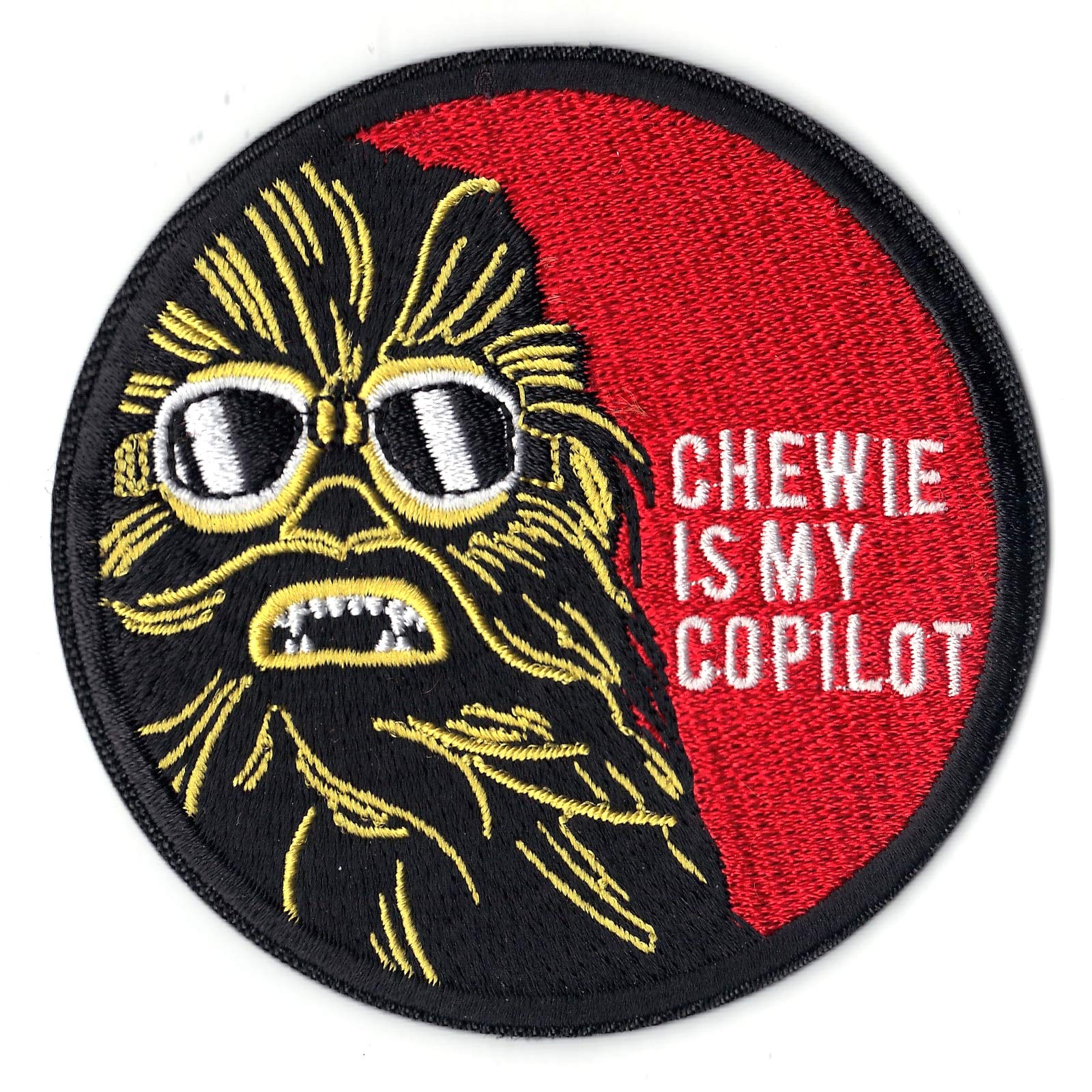 Chewie is My Copilot Han Solo A Star Wars Story Disney Embroidered Iron on Patch