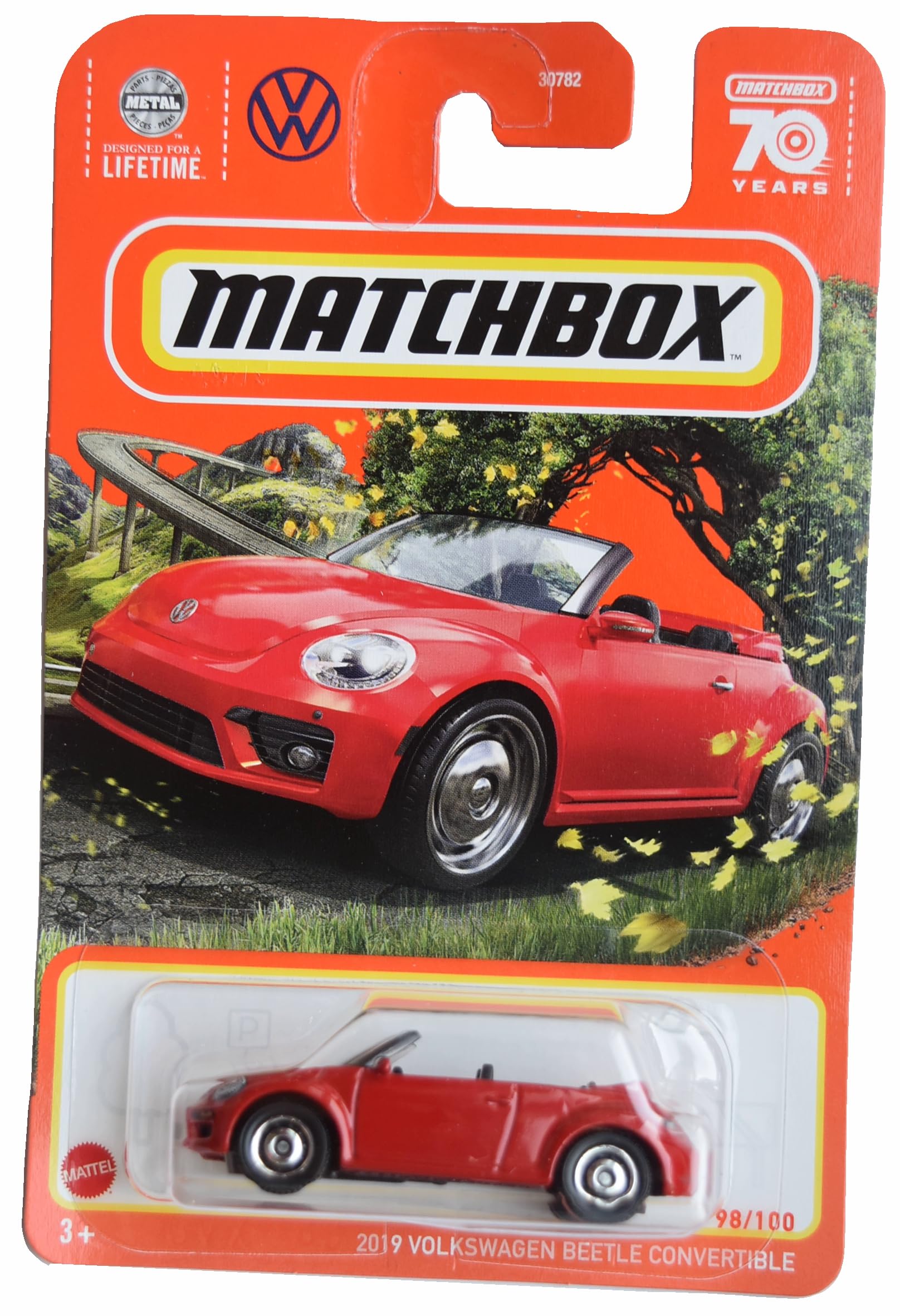 Matchbox 2019 Volkswagen Beetle Convertible