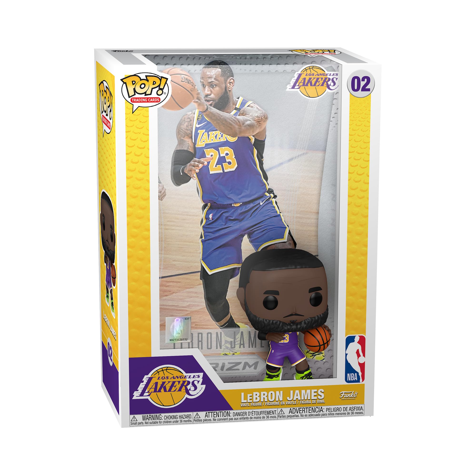 Funko Pop! Trading Cards: LeBron James - NBA - Collectable Vinyl Figure - Gift Idea - Official Merchandise - Toys for Kids & Adults - Sports Fans - Model Figure for Collectors and Display