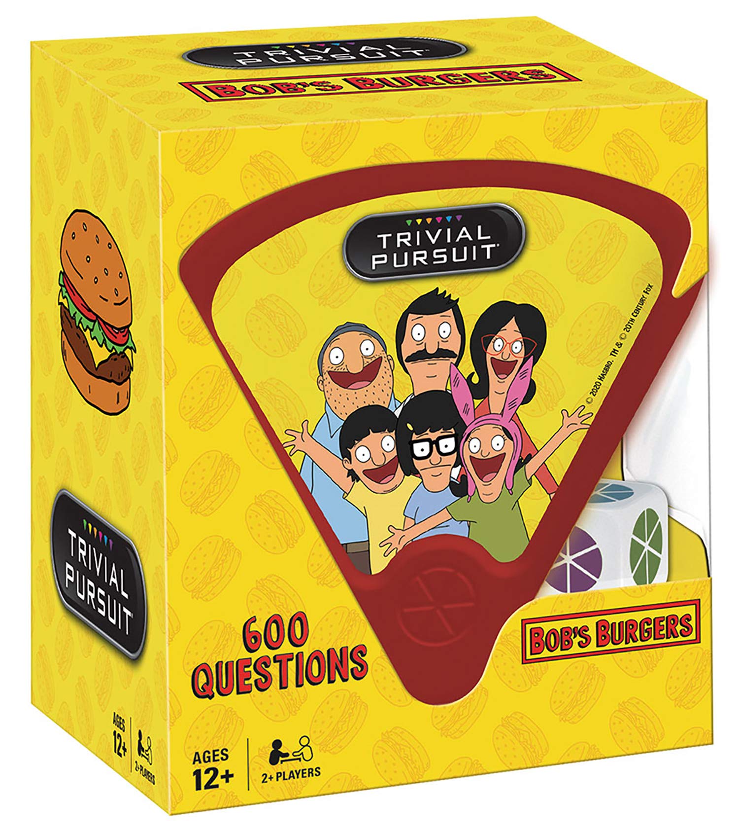 USAopoly Trivial Pursuit Bob's Burgers Quickplay Edition Trivia Game