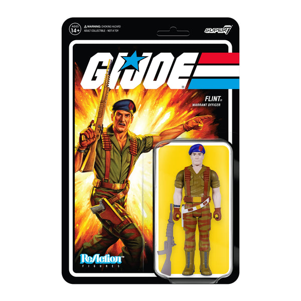 SUPER7 - GI Joe W3 Flint Reaction FIG, Multicolor (RE-GIJOW3A-FNT-)