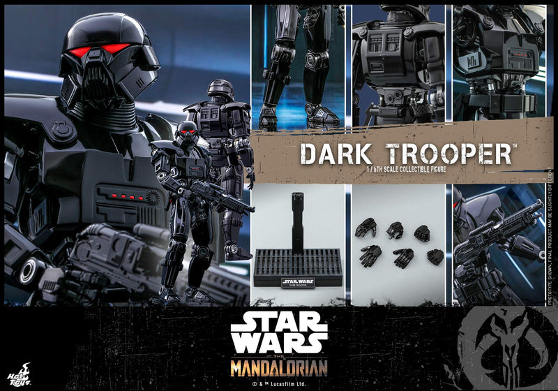 Hot Toys 1:6 Dark Trooper - The Mandalorian, Multicoloured