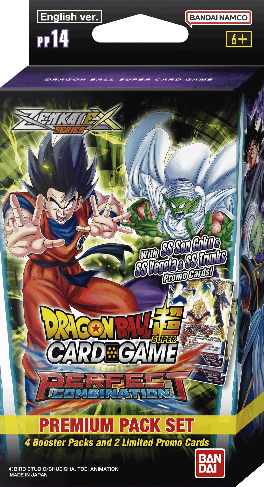 BANDAI | Dragon Ball Super CG: Premium Pack Set Zenkai Series Set 06 (PP14) | Trading Card Game | Ages 6+ | 2 Players | 30 Minutes Playing Time