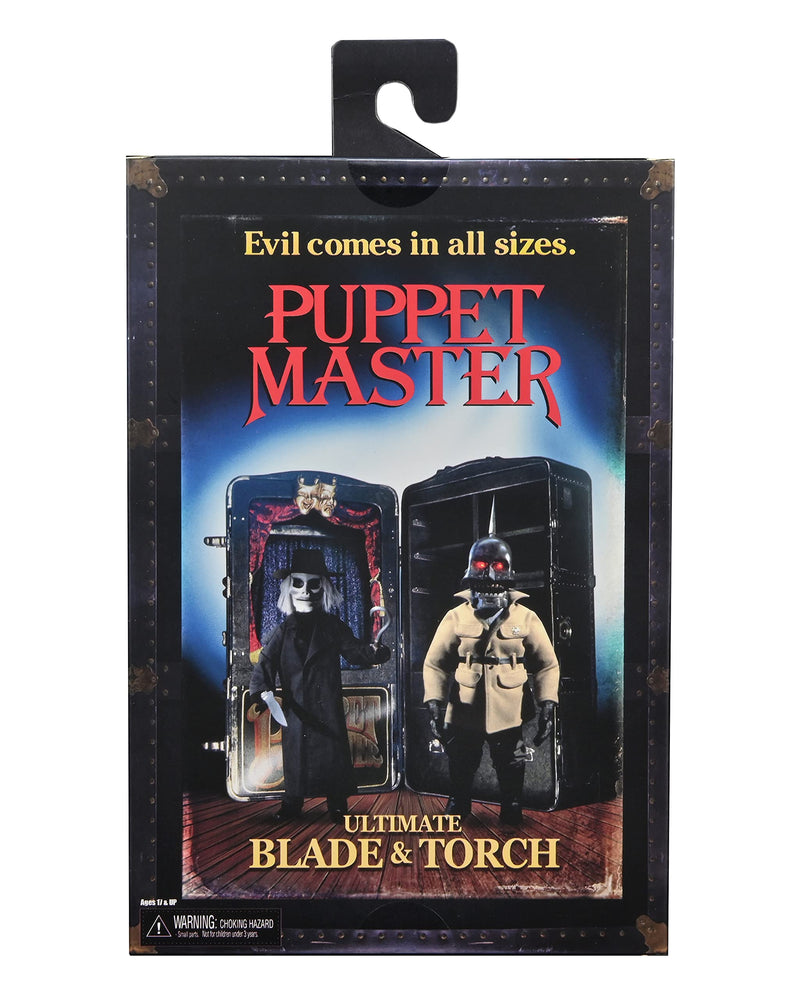 NECA Puppet Master 1/10 Scale Action Figure Ultimate Blade & Torch 2 Pack