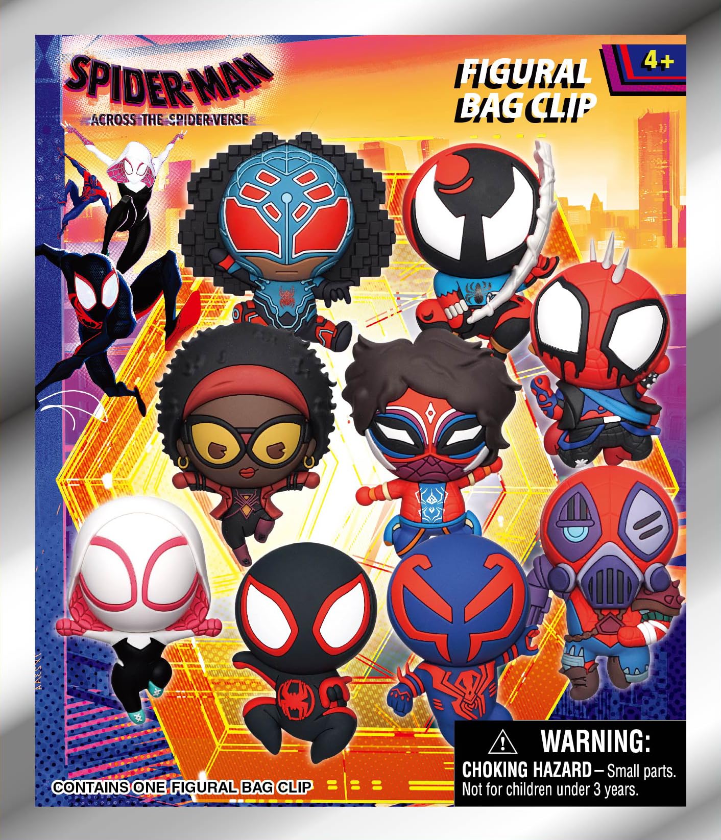 Monogram International Spider-Verse (M) 3D Foam Bag Clip Series