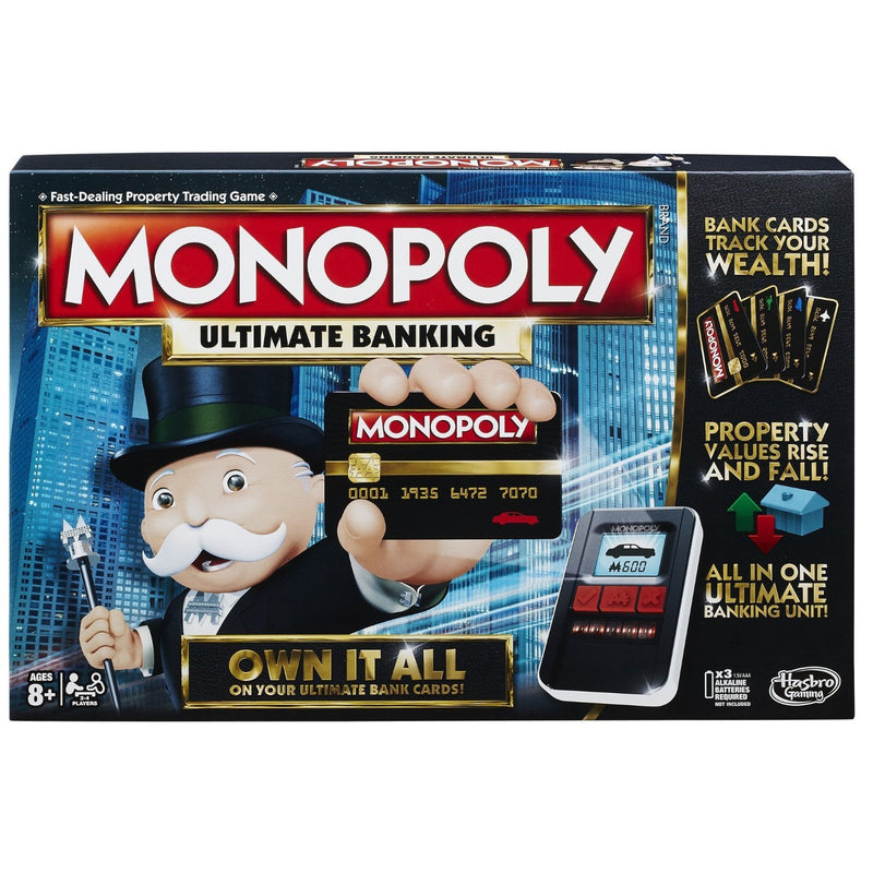 Hasbro Gaming Monopoly Game: Ultimate Banking Edition