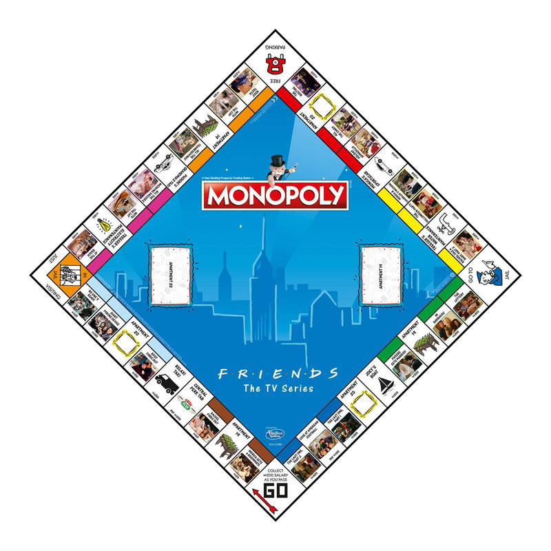 Friends Monopoly Board Game For 2+ Players