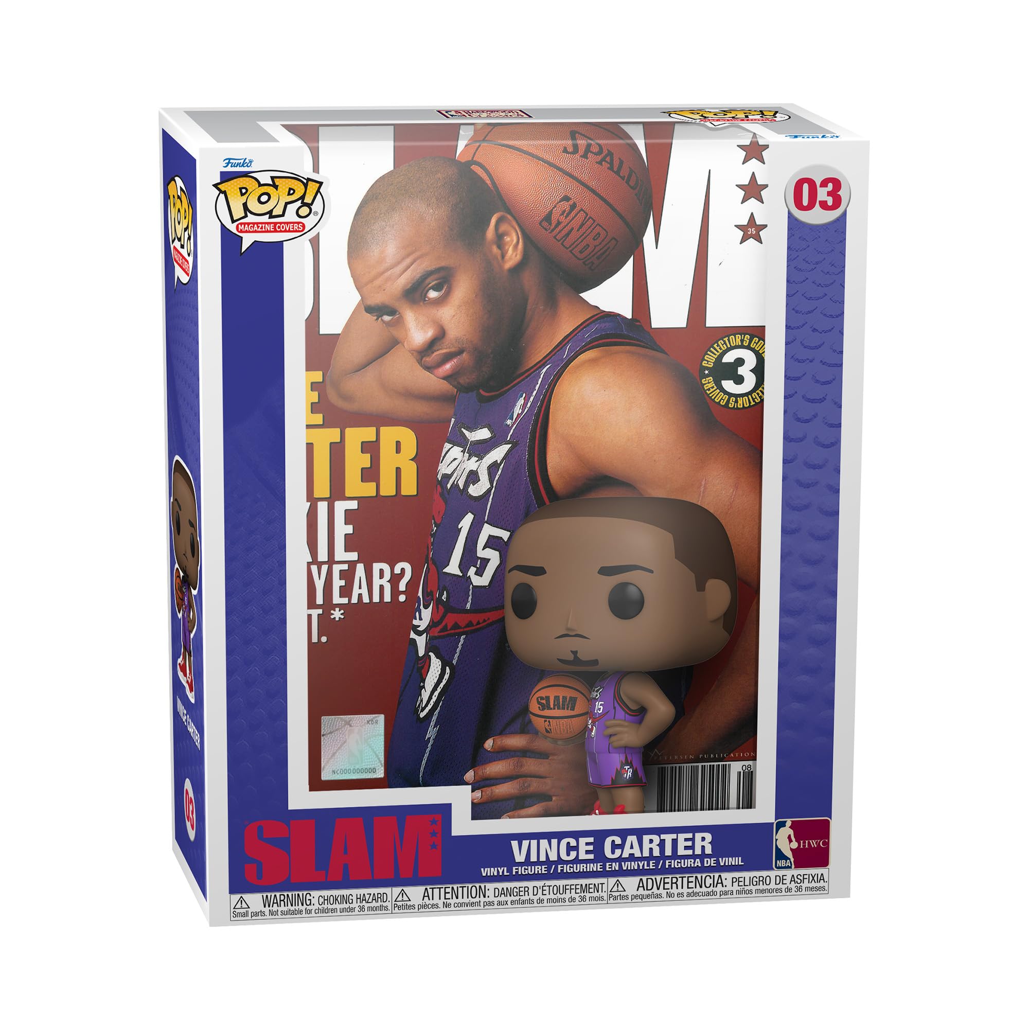 Funko Pop! NBA Cover: SLAM - Dwayne Wade - Vince Carter - Collectable Vinyl Figure - Gift Idea - Official Merchandise - Toys for Kids & Adults - Sports Fans - Model Figure for Collectors and Display