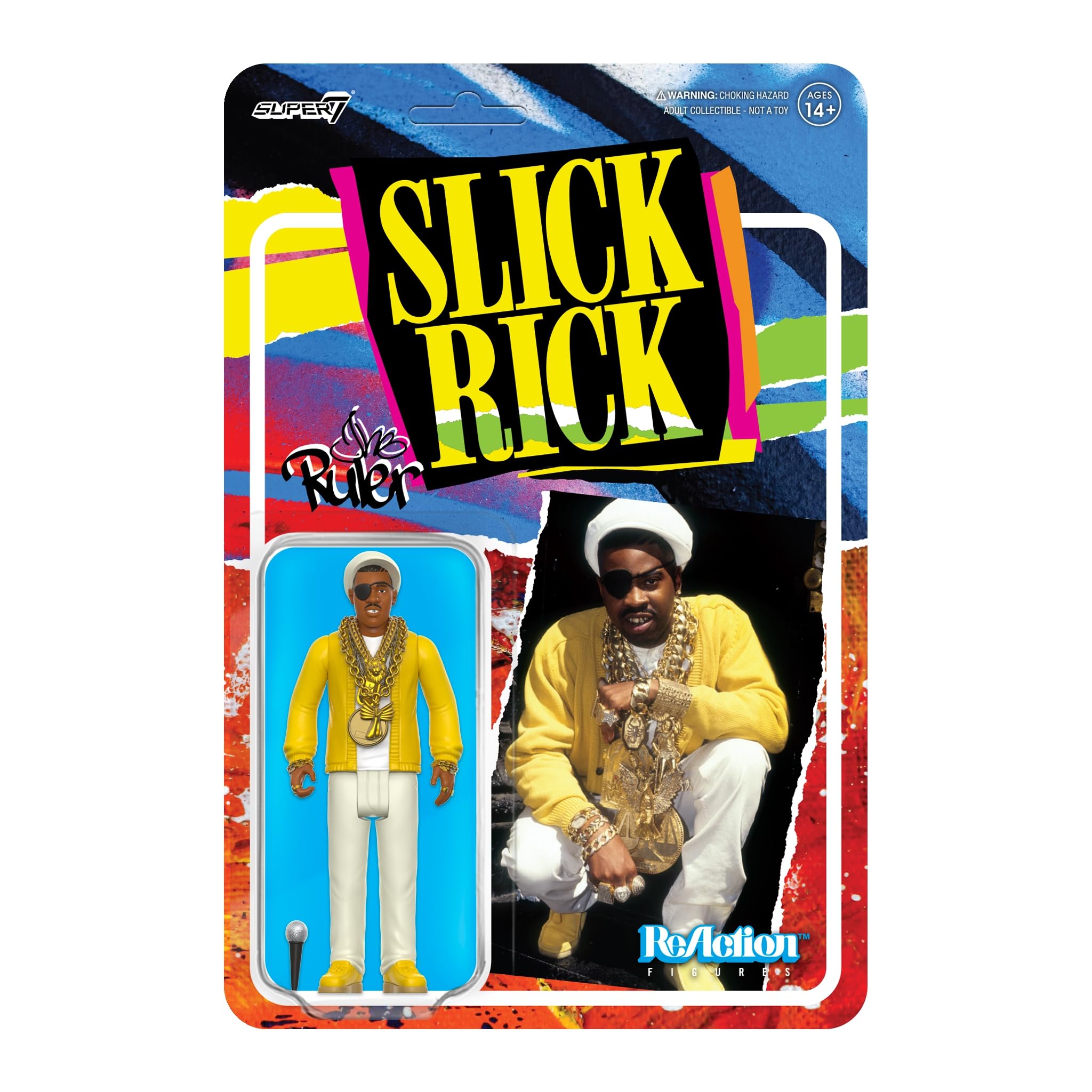 Super7 Slick Rick Reaction Figure