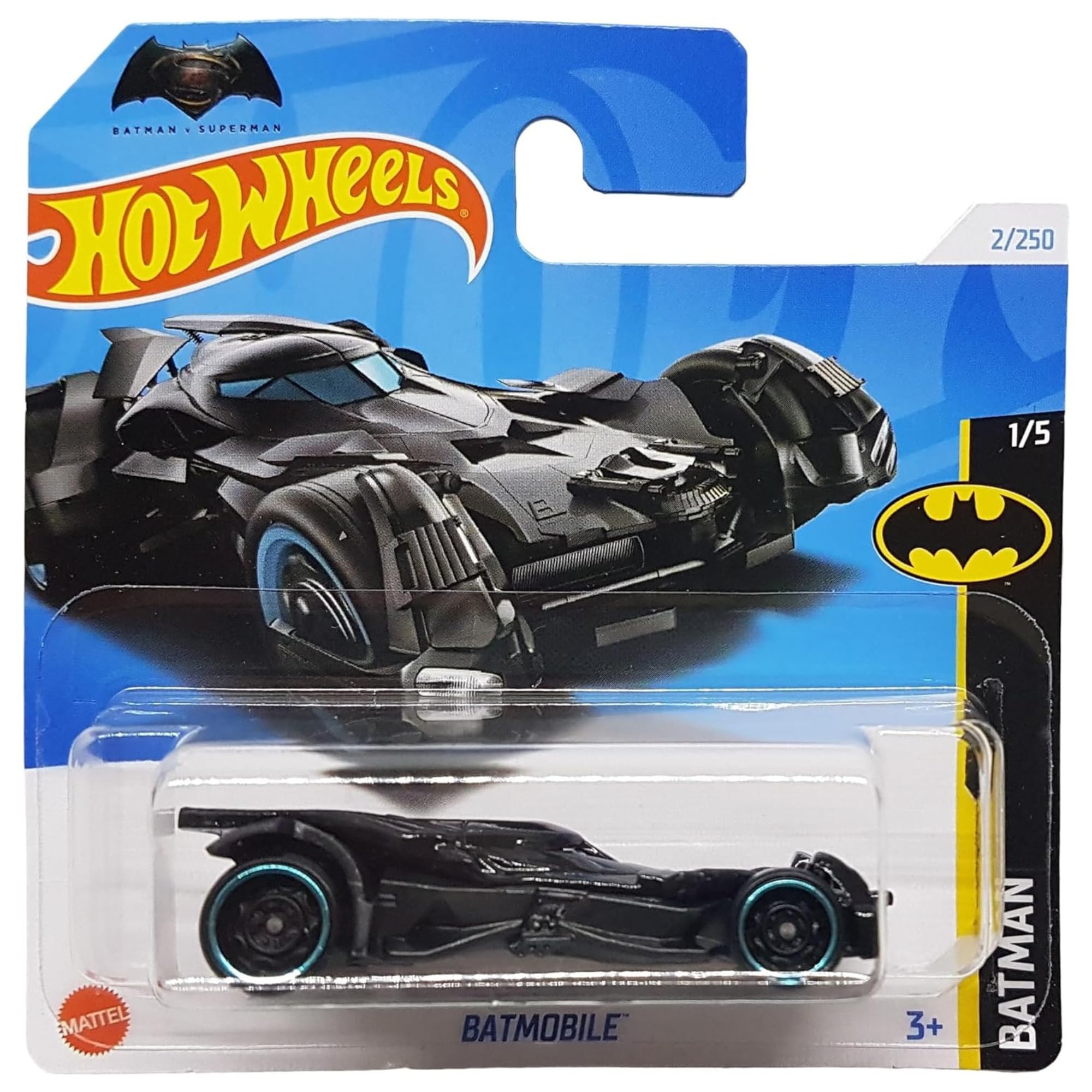 Hot Wheels: Batman 1/5 - Batmobile 1:64 Scale Diecast Model Car