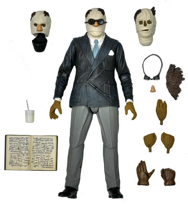 NECA Invisible Man Action Figure 18Cm