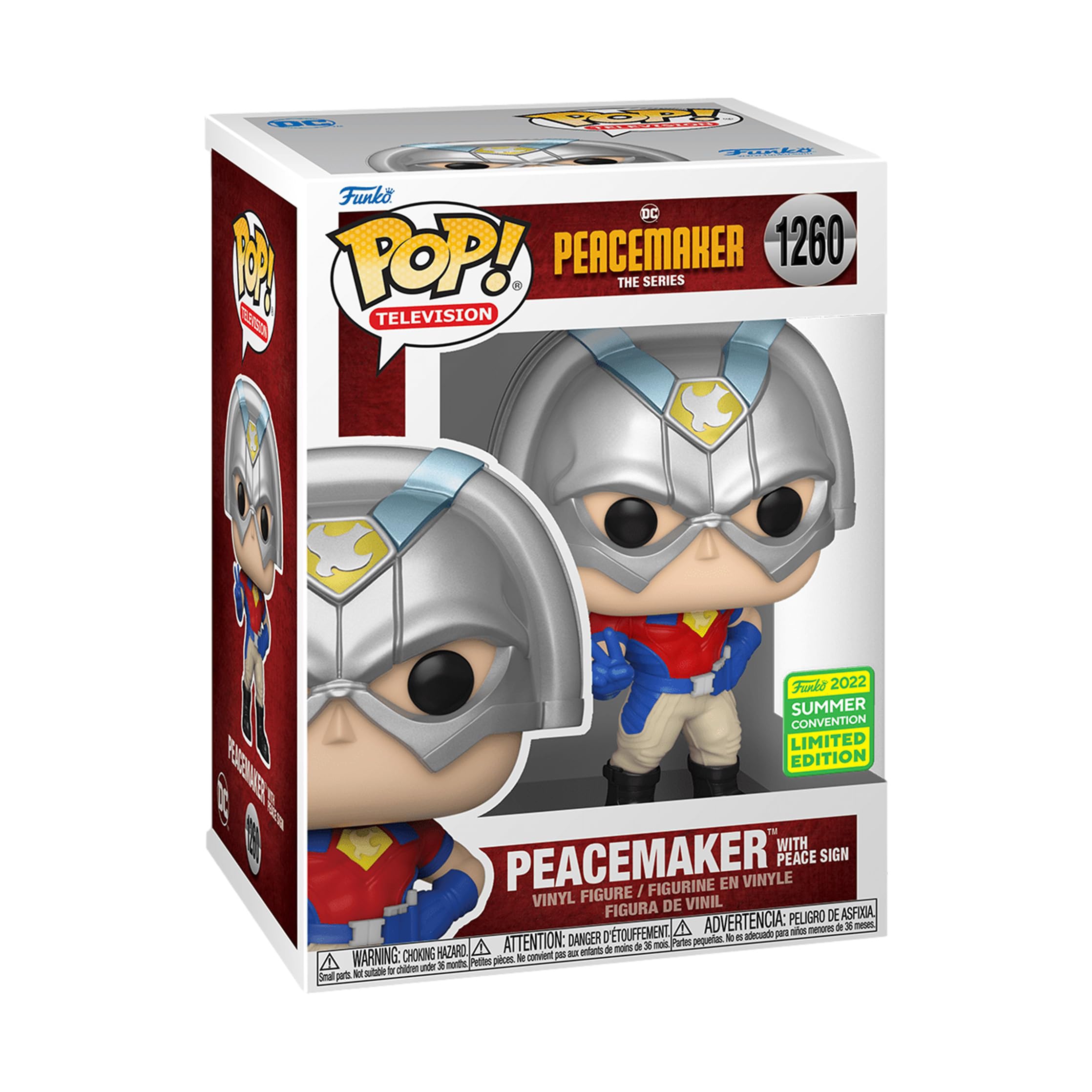 Funko Pop! Peacemaker with Peace Sign 1260 Summer Convention