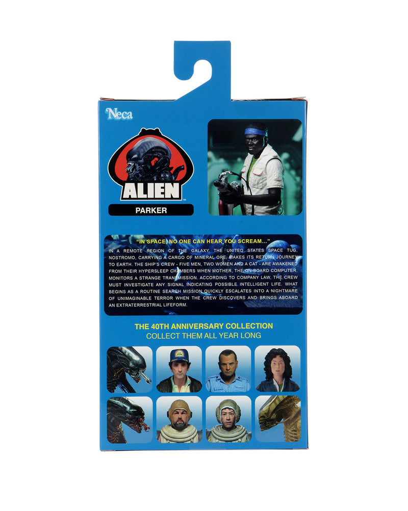 NECA 51700 Alien 40th Anniversary Parker 7 Inch Action Figure, H854665