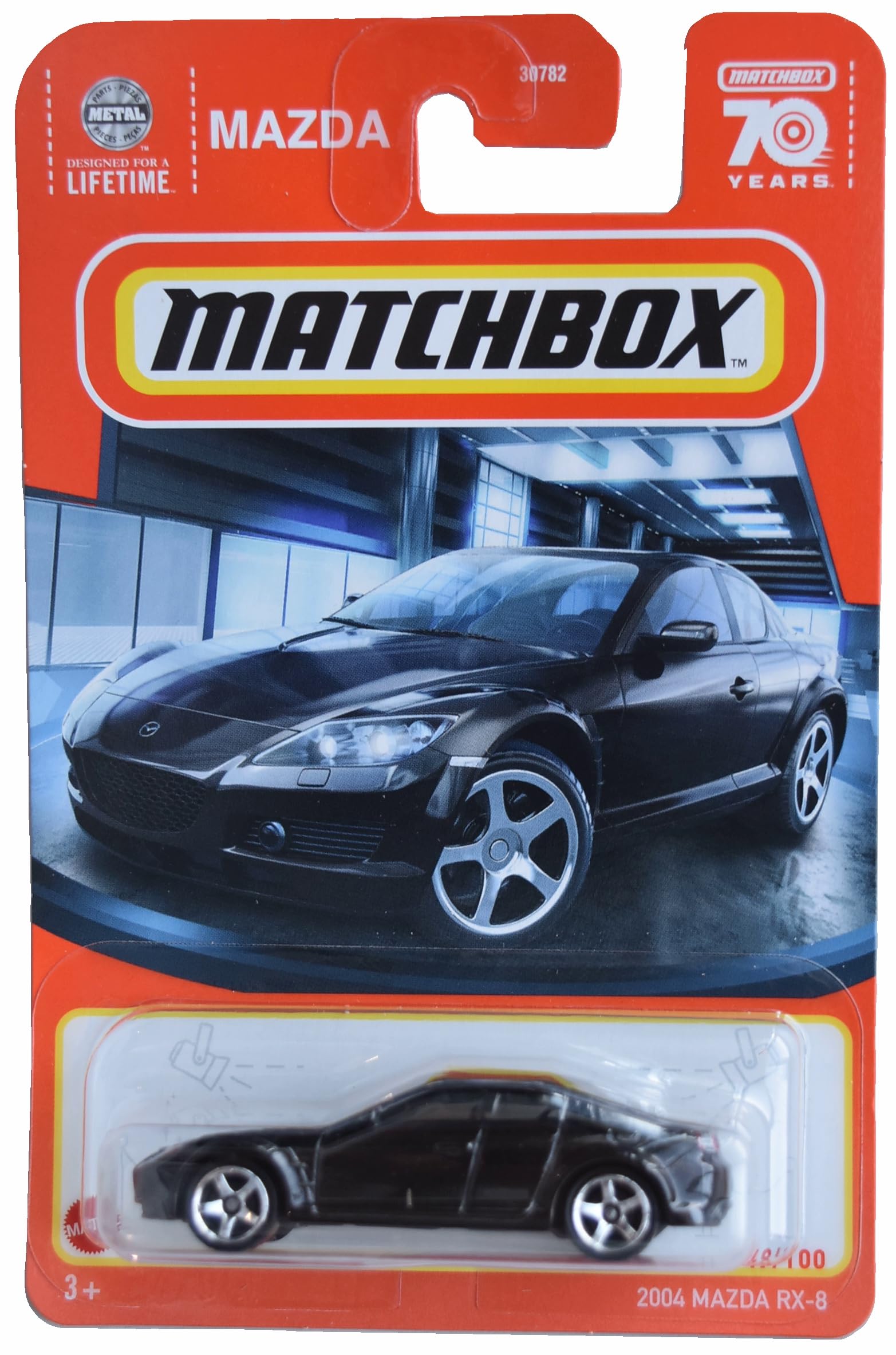 Matchbox 2004 Mazda RX-8, Black 49/100