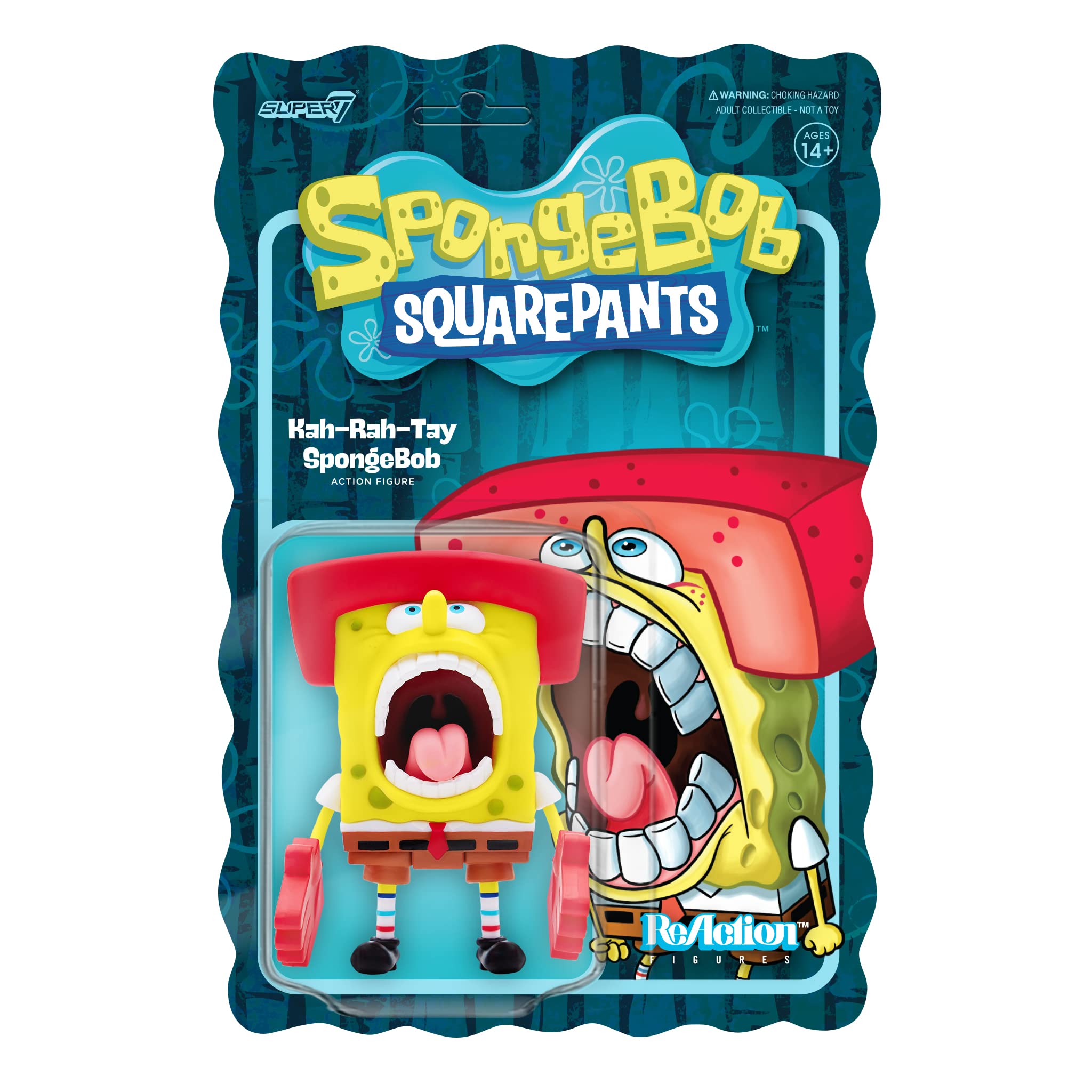 SUPER7 - Kah-Rah-Tay Spongebob Squarepants Reaction Figure