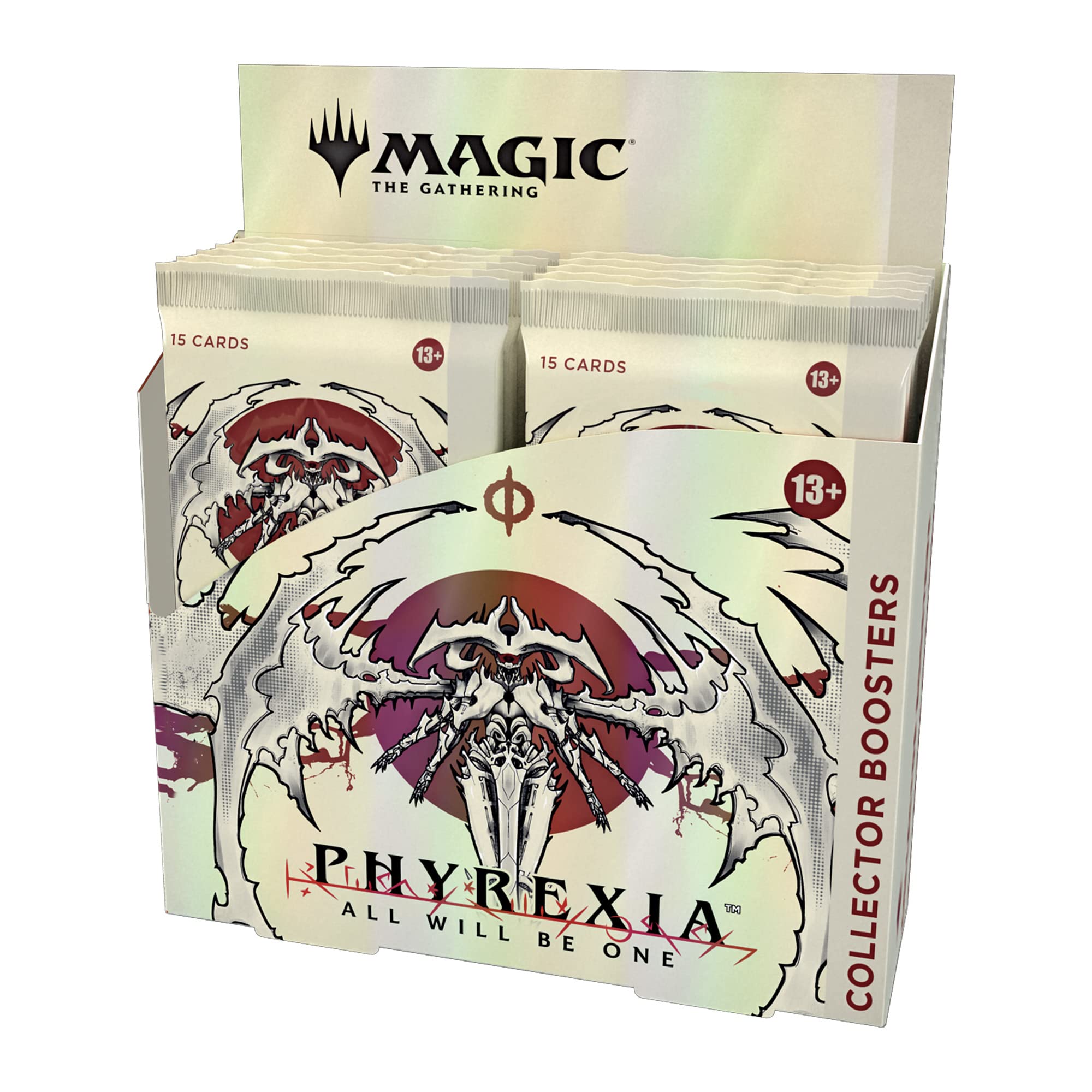 Magic: The Gathering Phyrexia: All Will Be One Collector Booster Box, 12 Packs