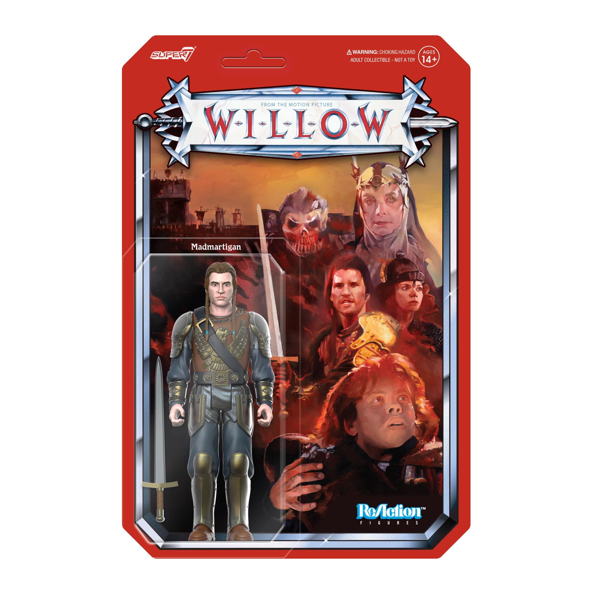 SUPER7 - Willow: Madmartigan Reaction Figure