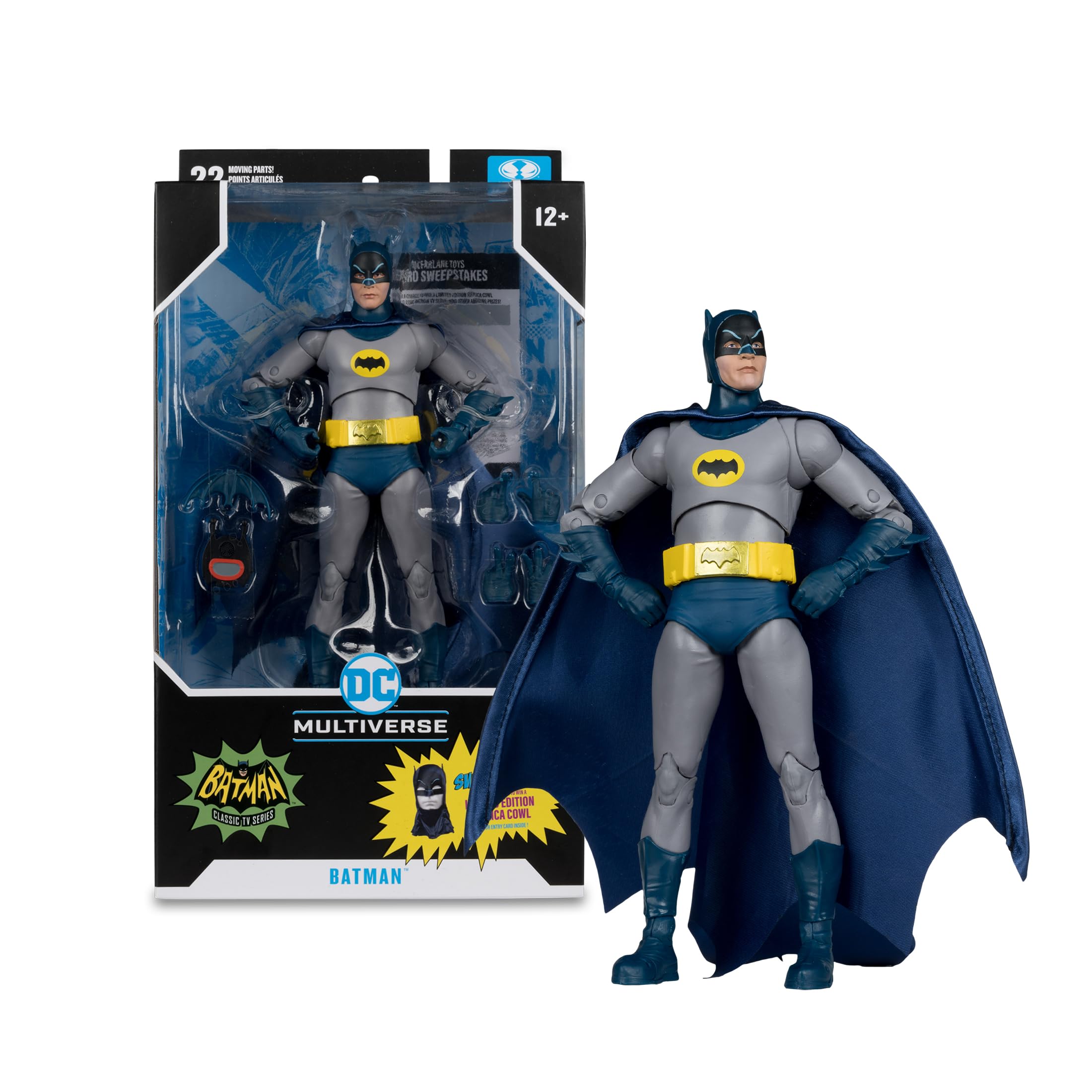 McFarlane DC Multiverse Batman (Batman: Classic TV Series) 7in Action Figure Toys