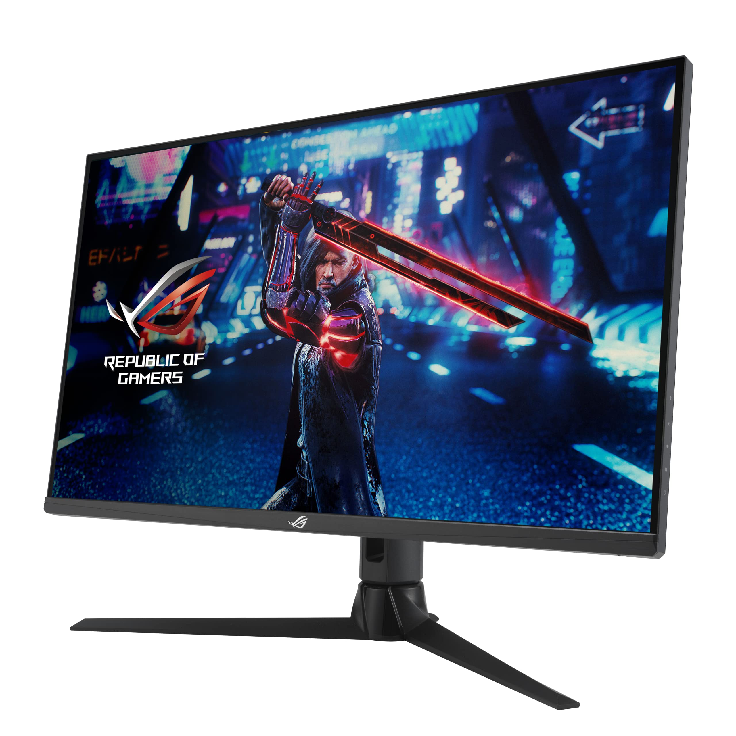 ASUS ROG Strix XG32AQ Gaming Monitor — 32”, WQHD (2560 x 1440),Fast IPS, 175 Hz (OC), 1 ms GTG, NVIDIA G-SYNC compatible, Variable Overdrive, DisplayHDR 600, BLACK