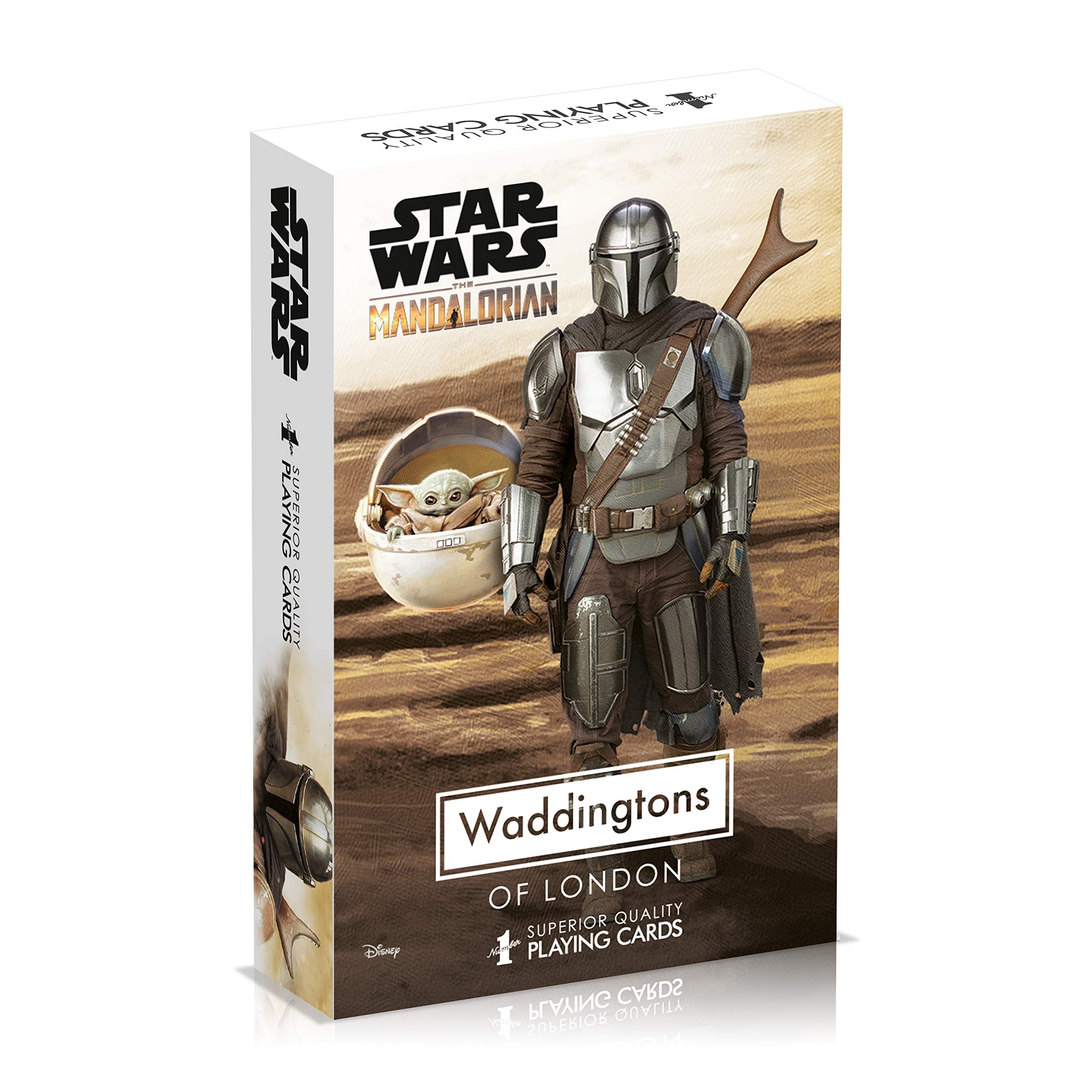 Star Wars The Mandalorian Waddingtons Number 1 Playing Card Game