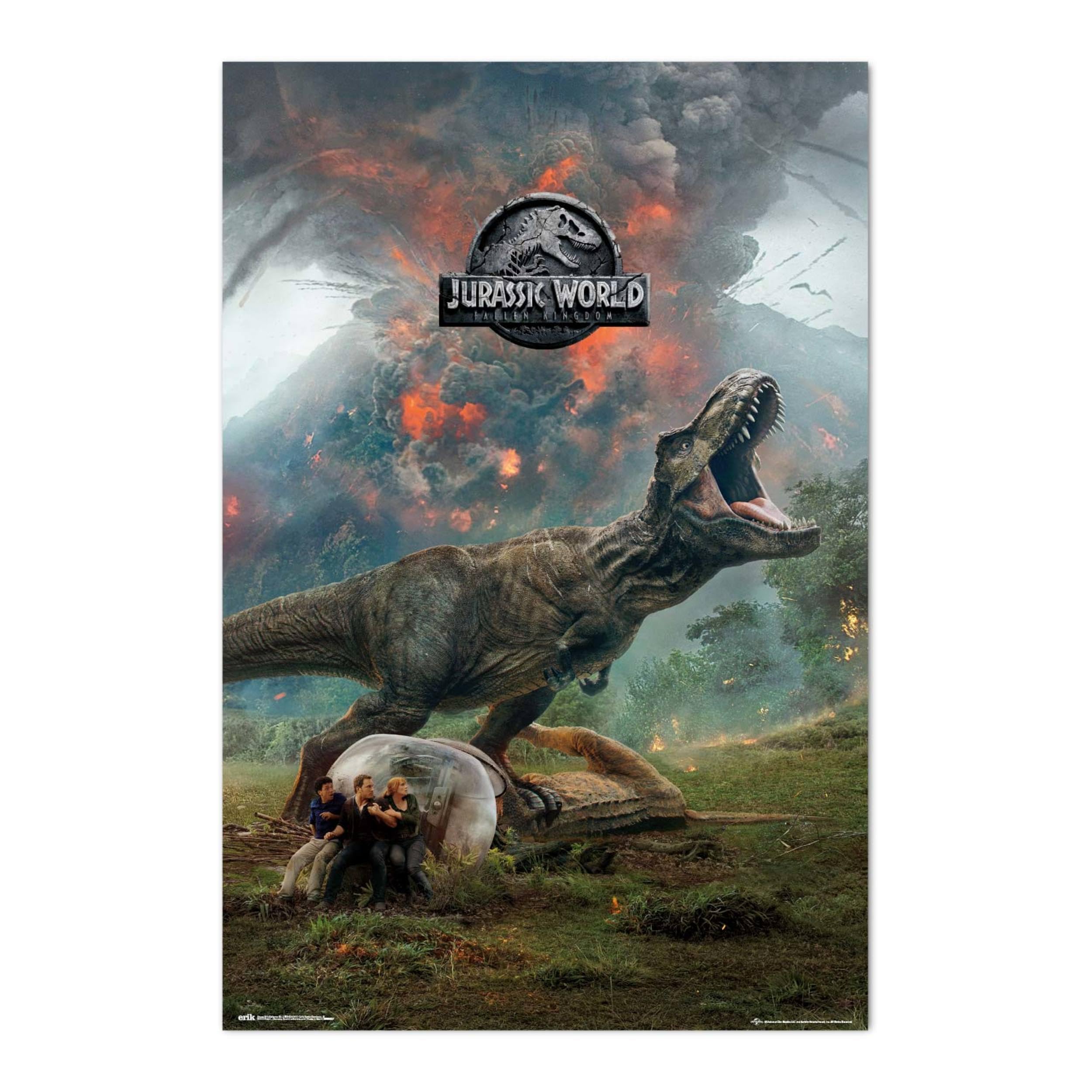 Grupo Erik Jurassic World Poster - 36 x 24 inches / 91.5 x 61 cm - Shipped Rolled Up - Cool Posters - Art Poster - Posters & Prints - Wall Posters