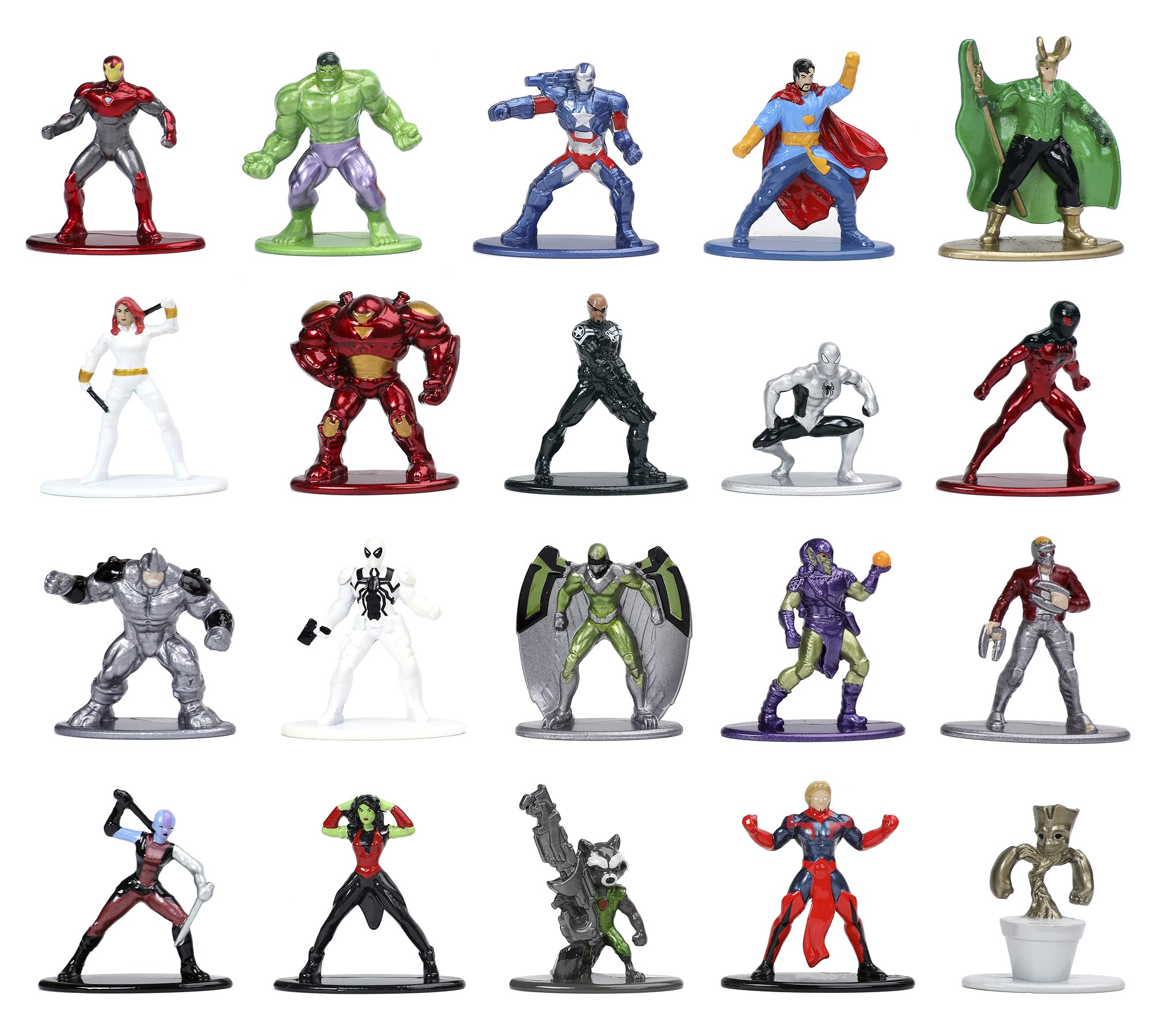 Jada Toys Marvel Micro Figures 20-Pack