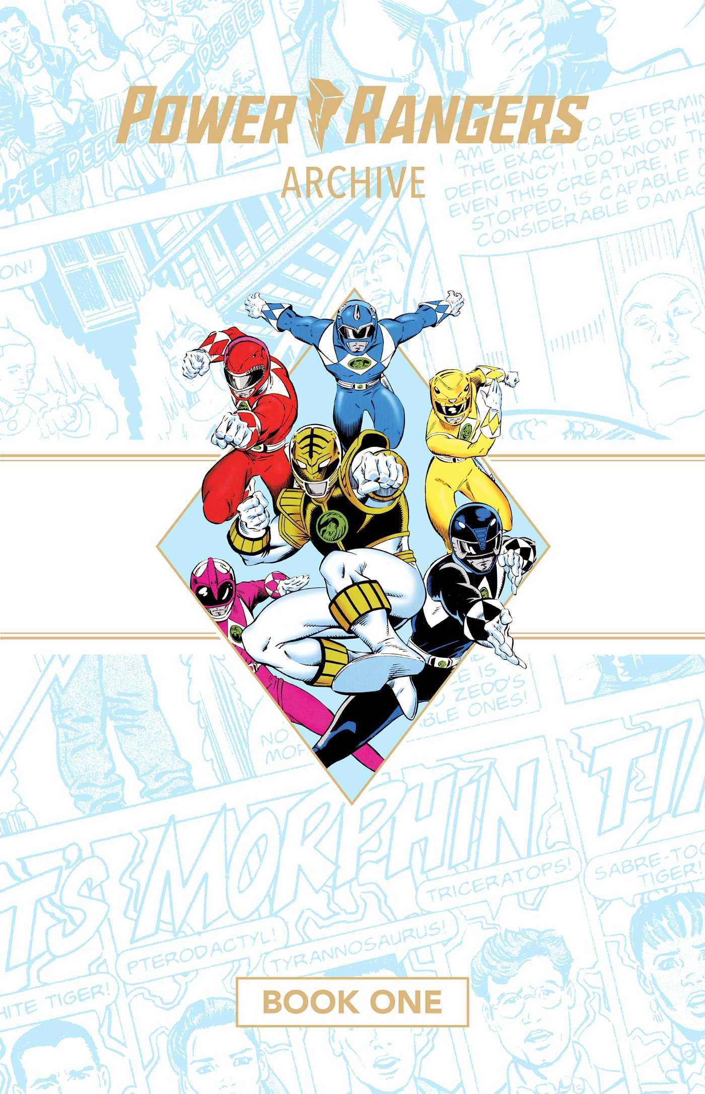 Power Rangers Archive Book One Deluxe Edition HC: 1