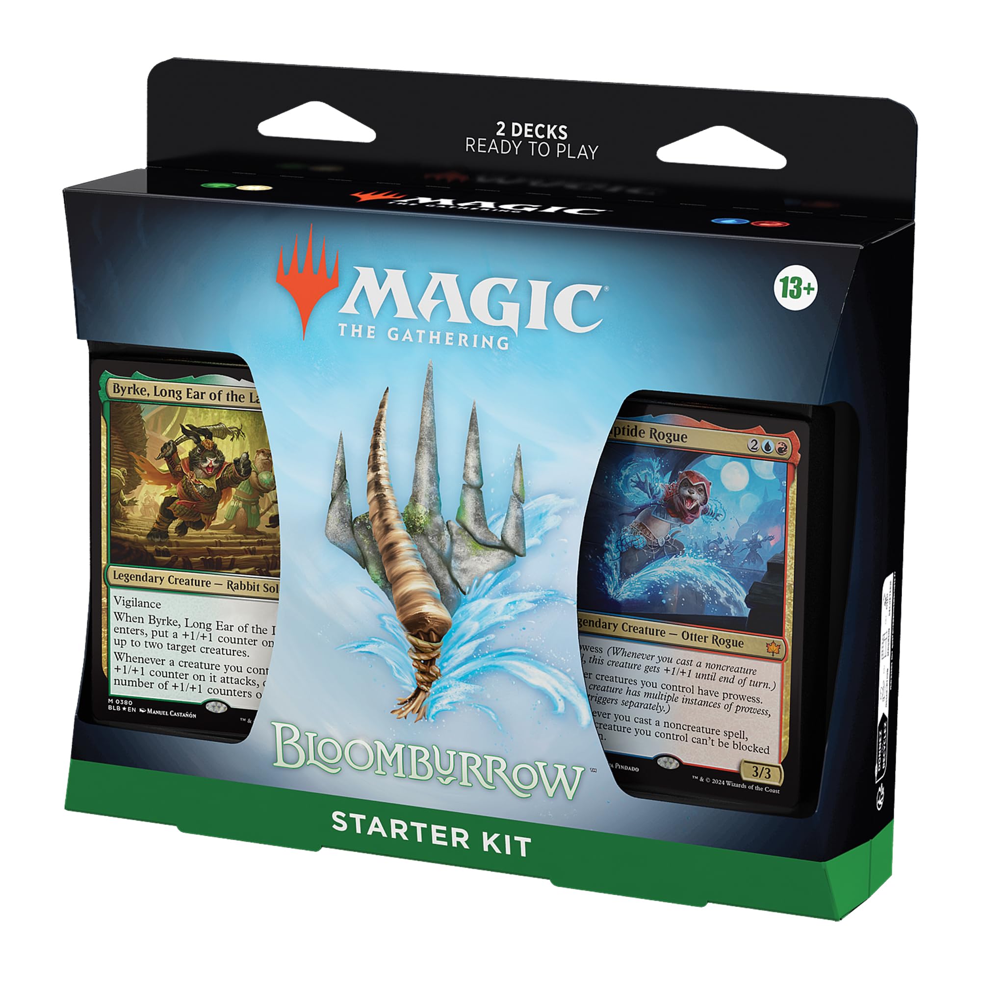 Magic: The Gathering - Bloomburrow Starter Kit | Learn to Play Magic with 2 Bloomburrow-Themed Decks | 2 Player Collectible Card Game for Ages 13+ (English Version)