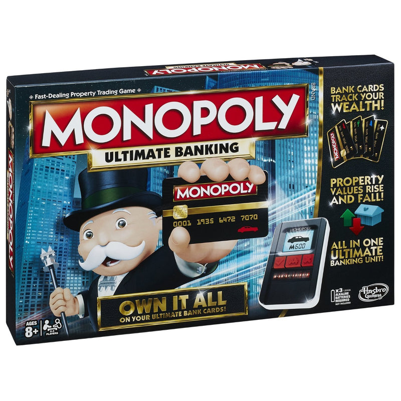 Hasbro Gaming Monopoly Game: Ultimate Banking Edition